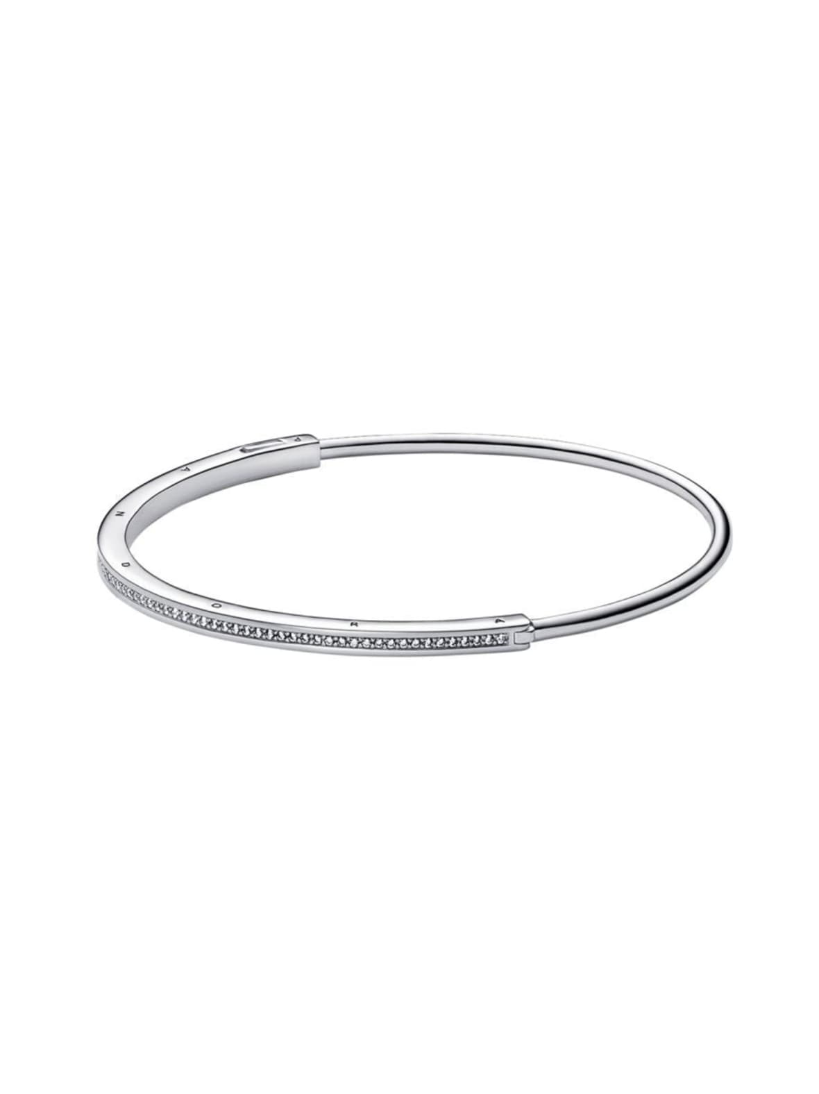 Pandora signature i-d -pavérannerengas  pandora signature i-d pavé bangle 592313c01