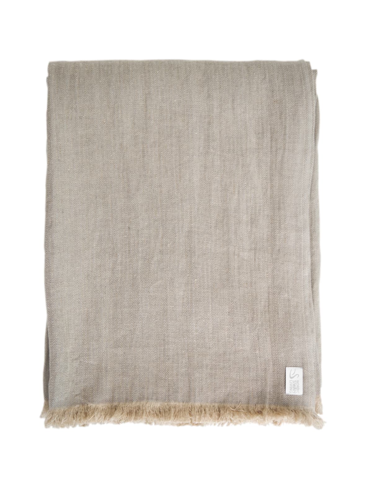 Pellava laine -torkkupeitto