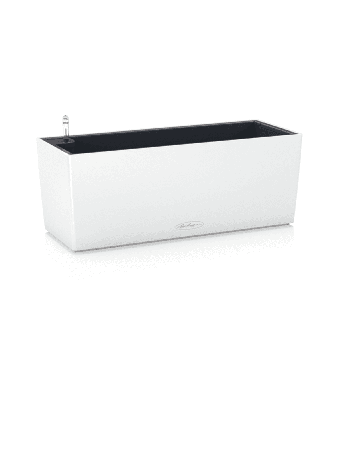 Trend balconera color valkoien 2xparvekeruukku 80x19cm, korkeus 19cm