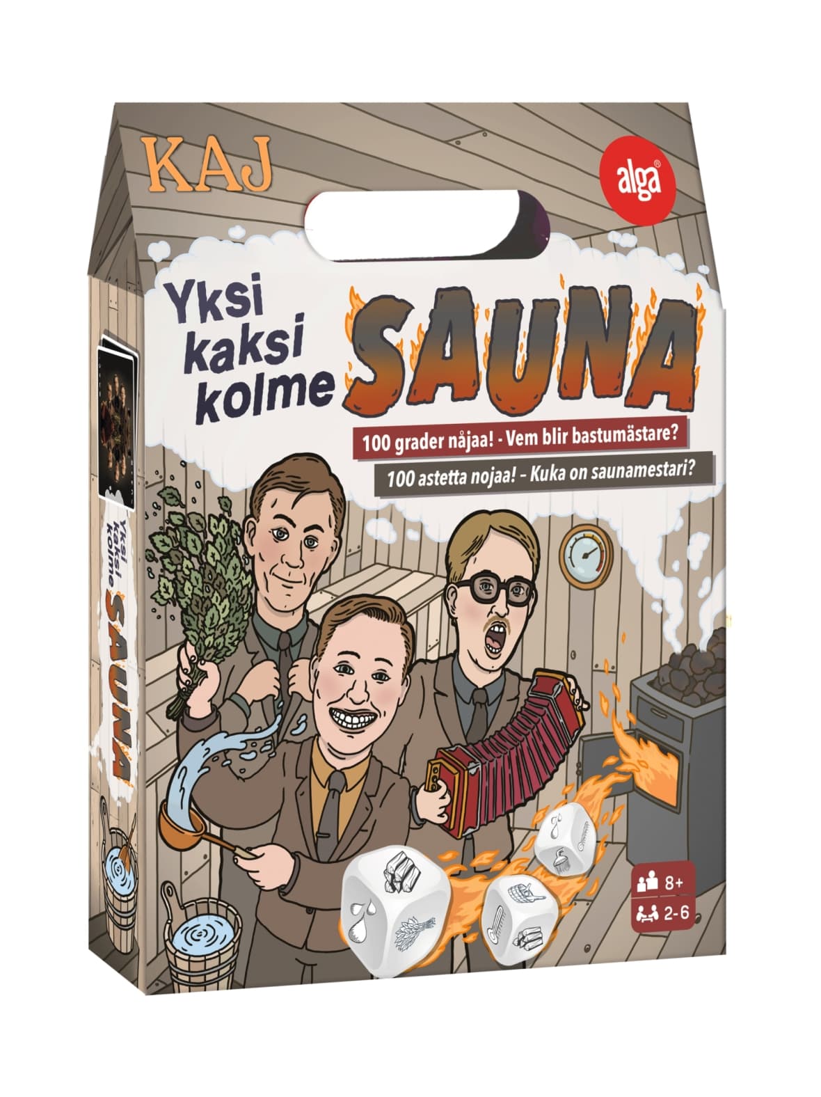 Alga kaj - saunapeli