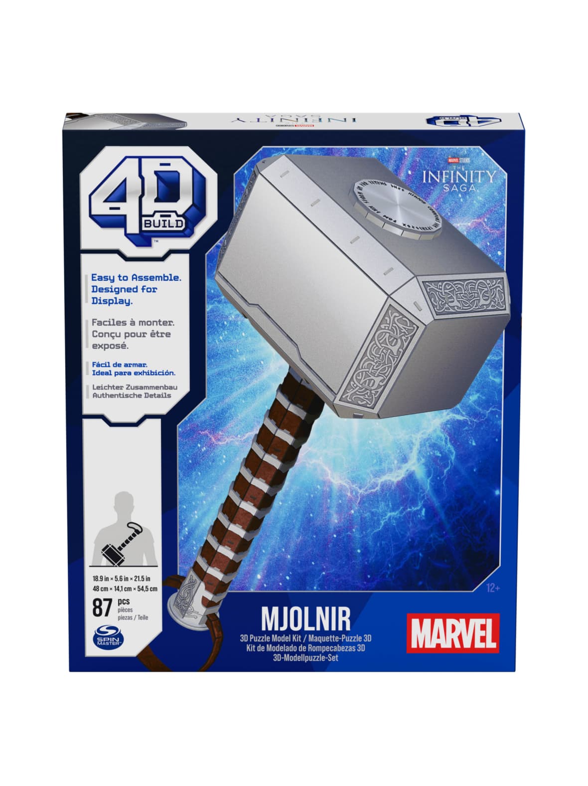 Marvel 4d-palapeli thorin vasara