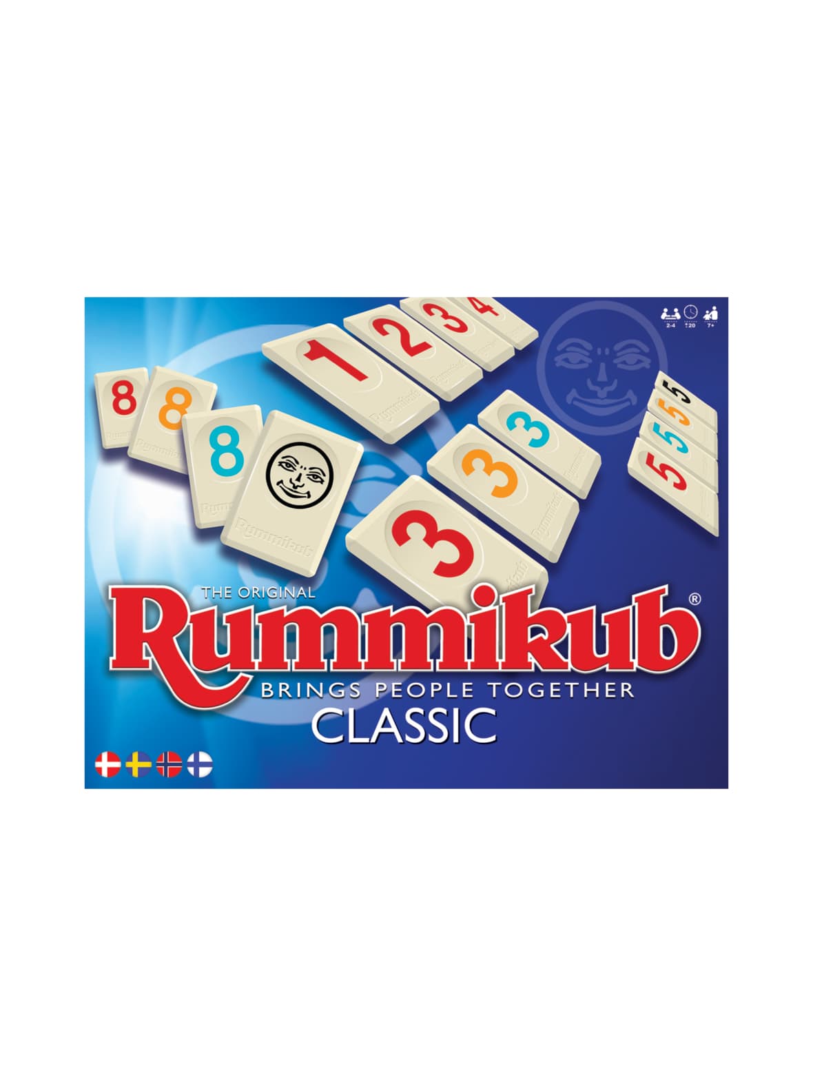 Asmodee lautapeli rummikub (suomen- ja ruotsinkielinen)