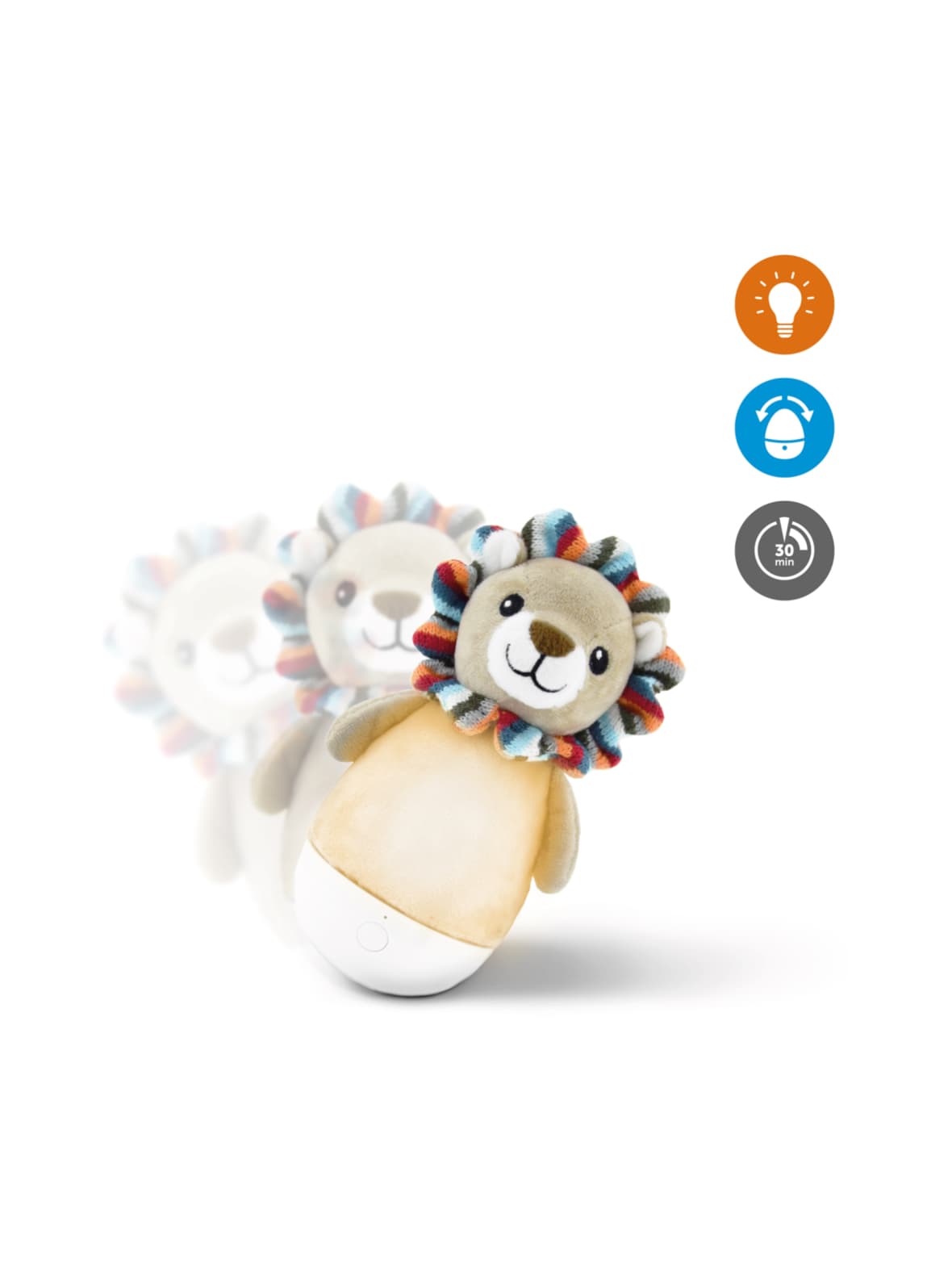 Zazu lex yövalo kosketustunnistimella