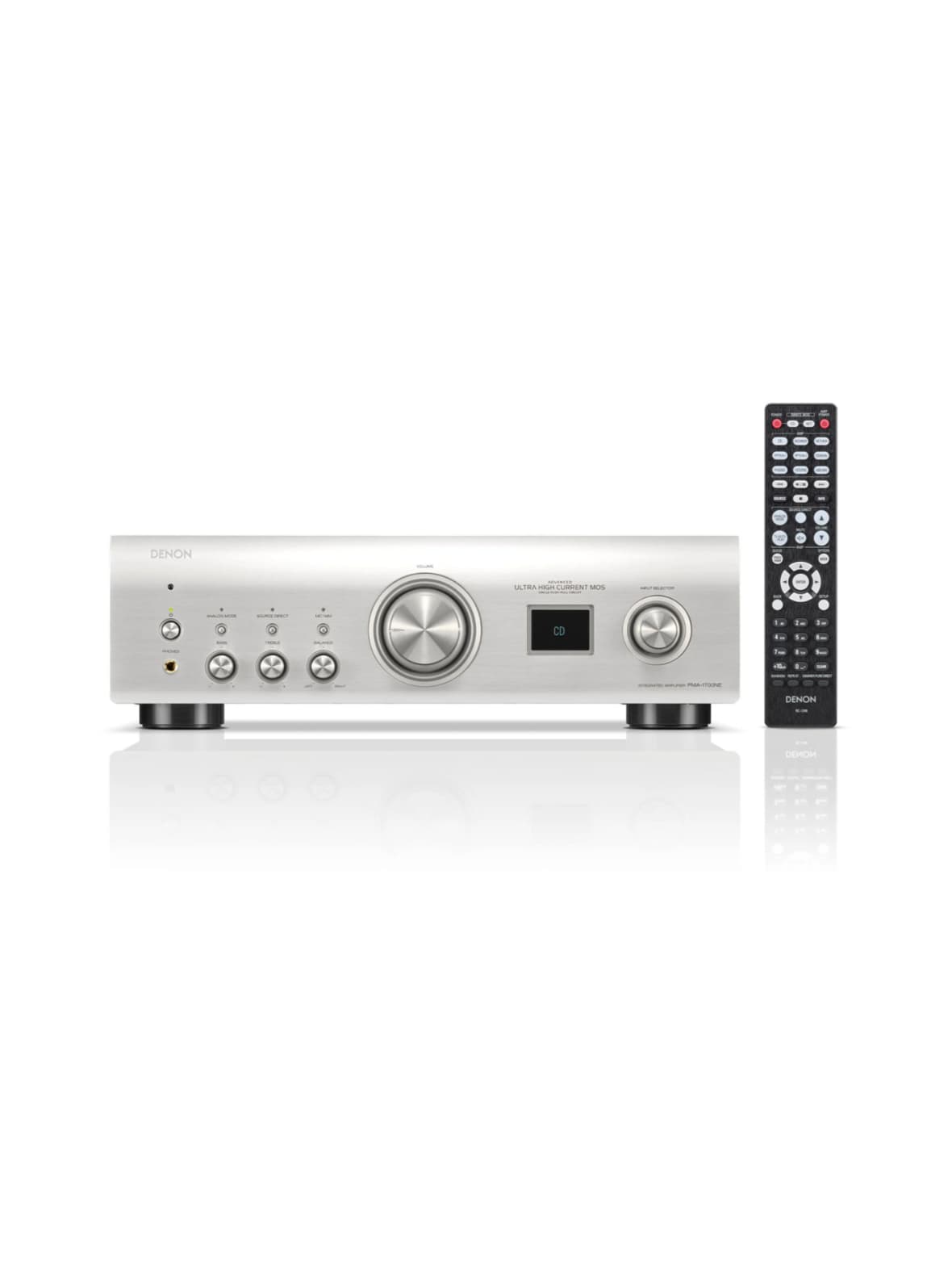Denon pma-1700ne integroitu vahvistin, hopea