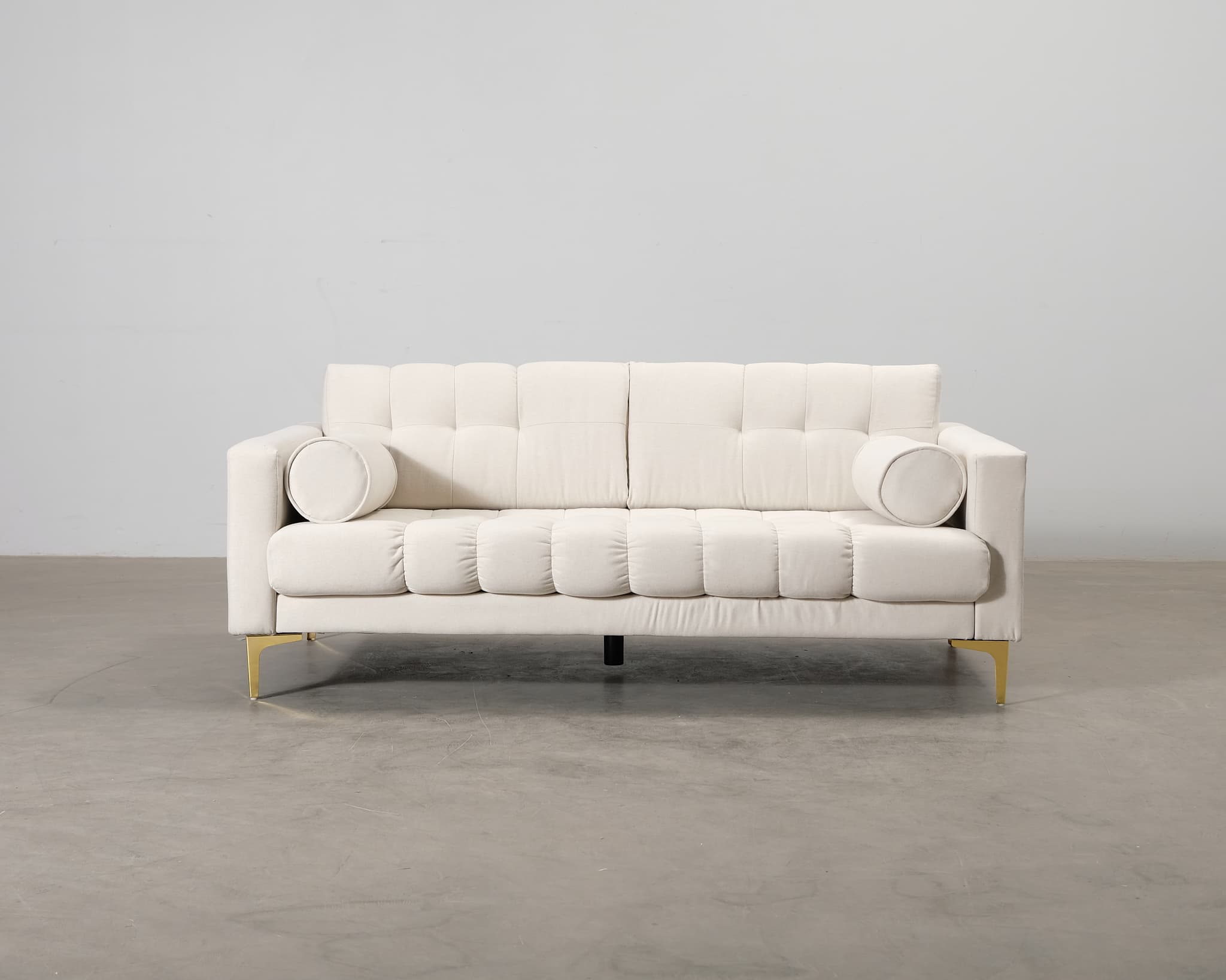 Cosmopolitan Design Bali 2-istuttava sohva vaaleanbeige