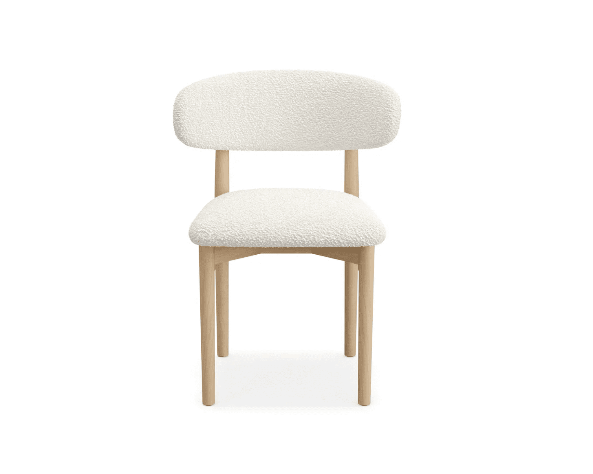 Javieer ruokapöydän tuoli valkoinen