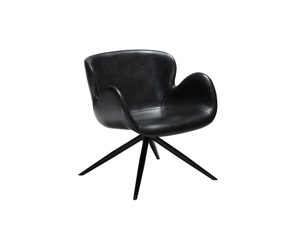 Dan-Form Gaia nojatuoli musta