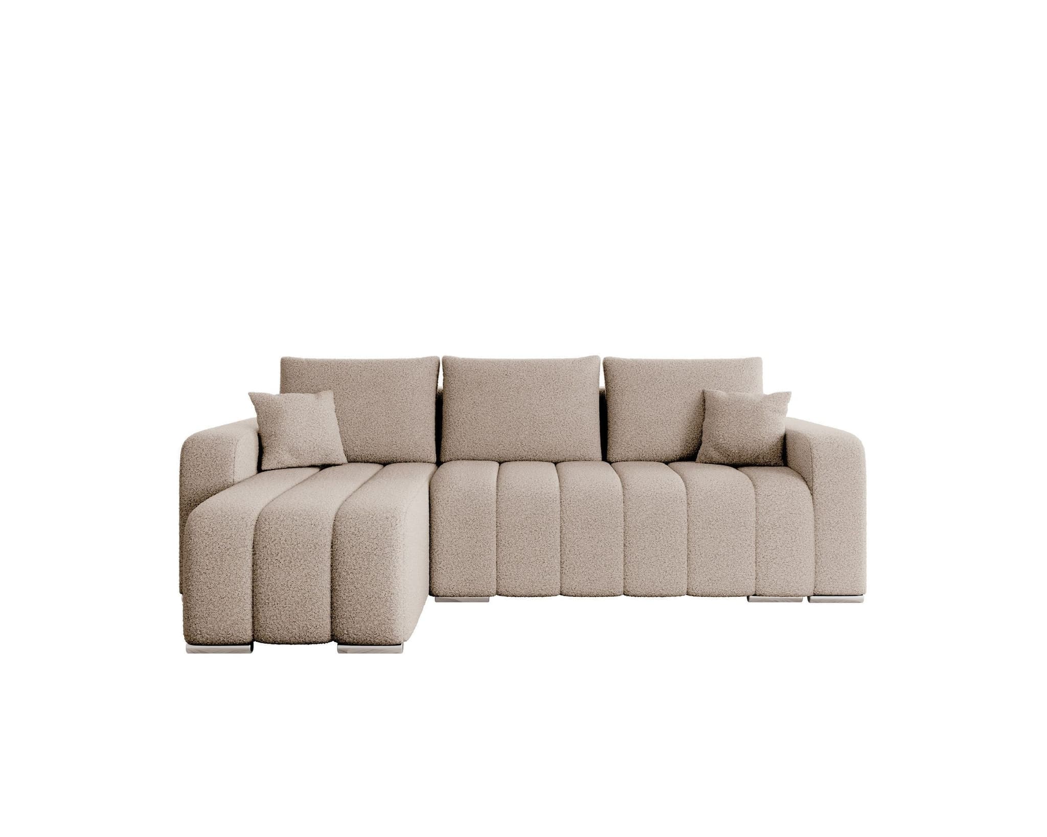 Zulueta 3-istuttava vuodesohva divaanilla beige
