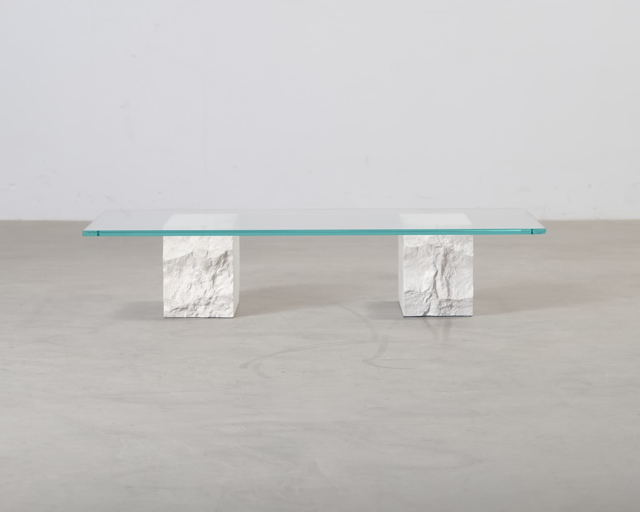 Ferm Living Mineral sohvapöytä marmori / lasi