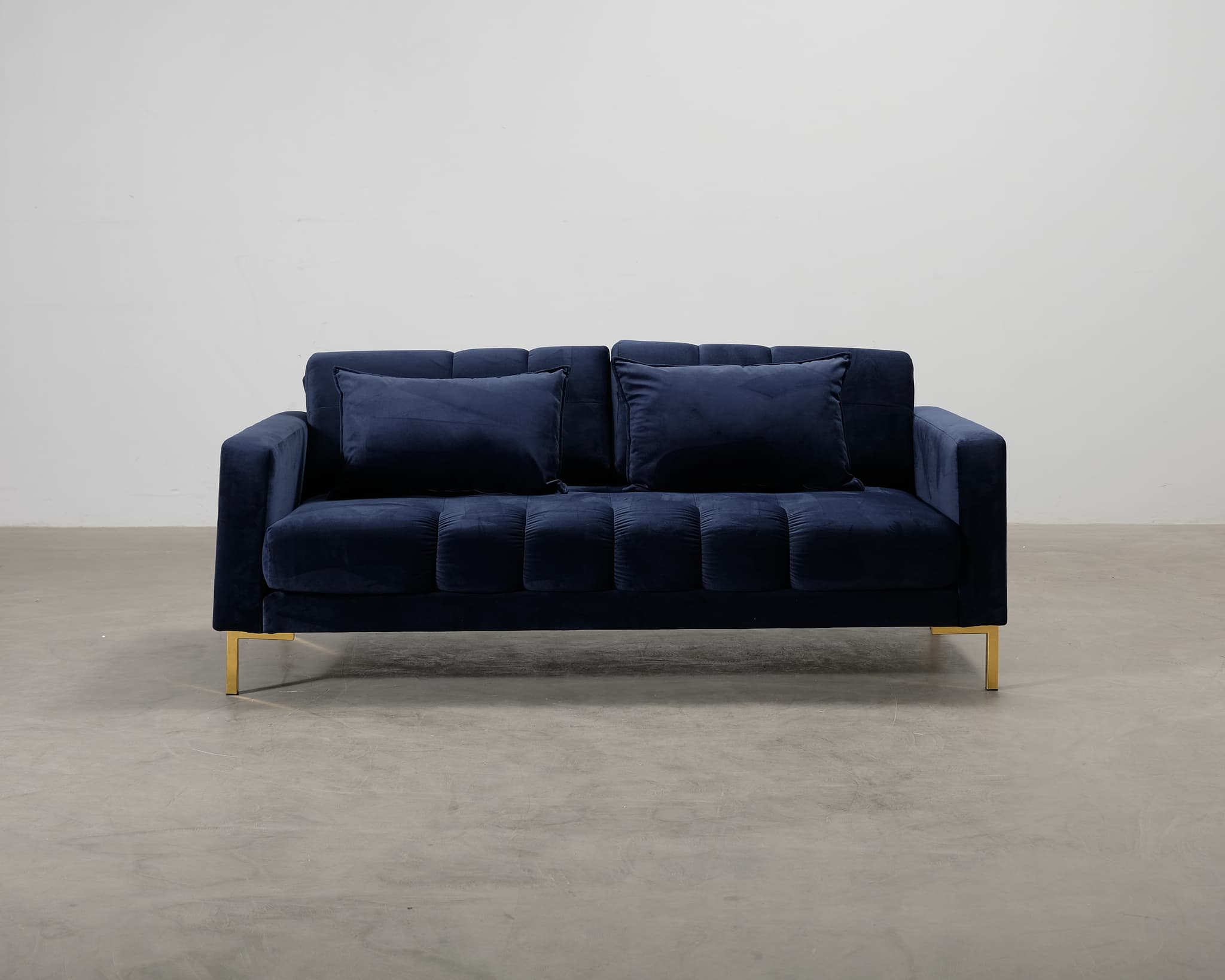 Micadoni Mamaia 2-istuttava sohva tummansininen