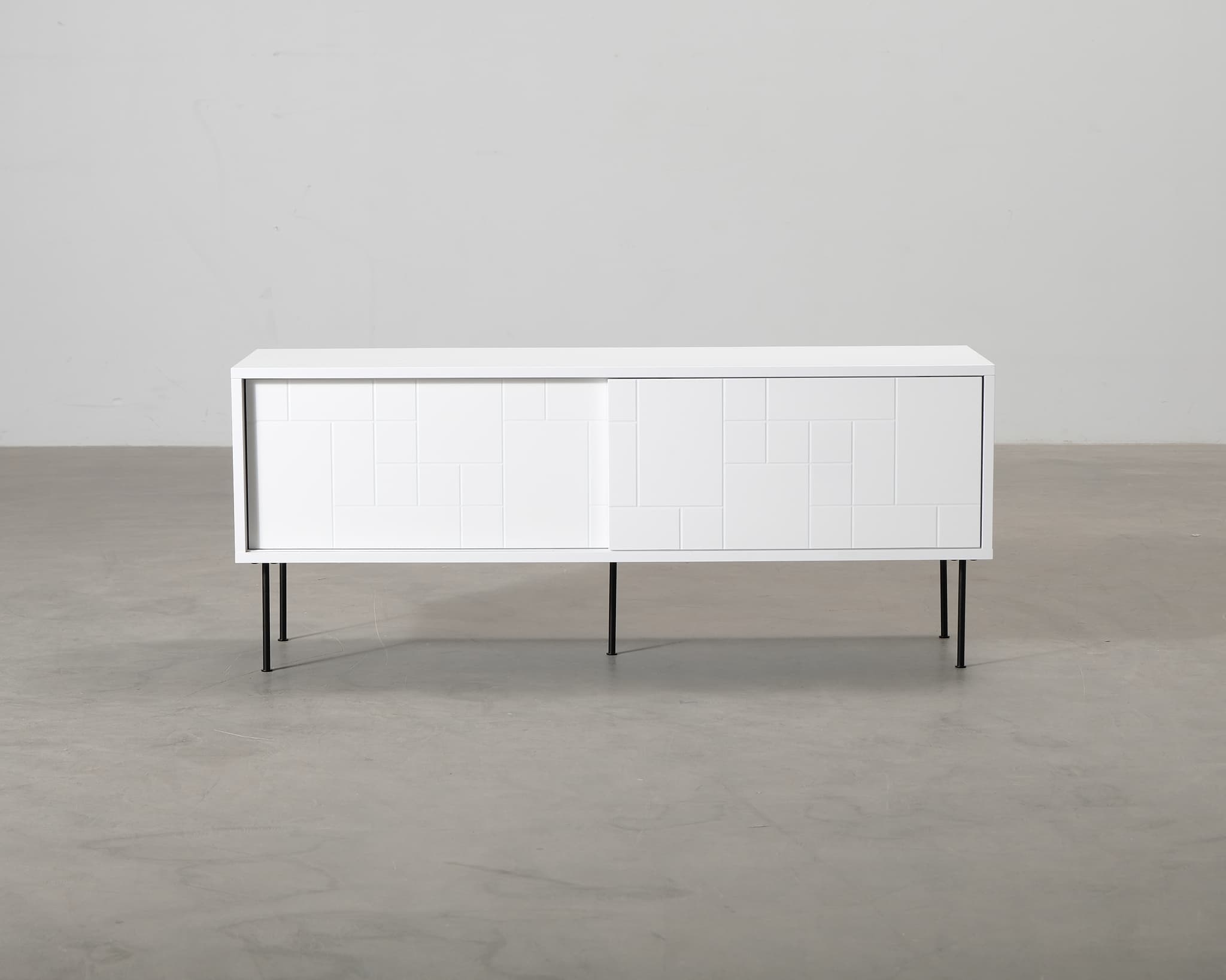 FeelDesign Straight mediataso valkoinen