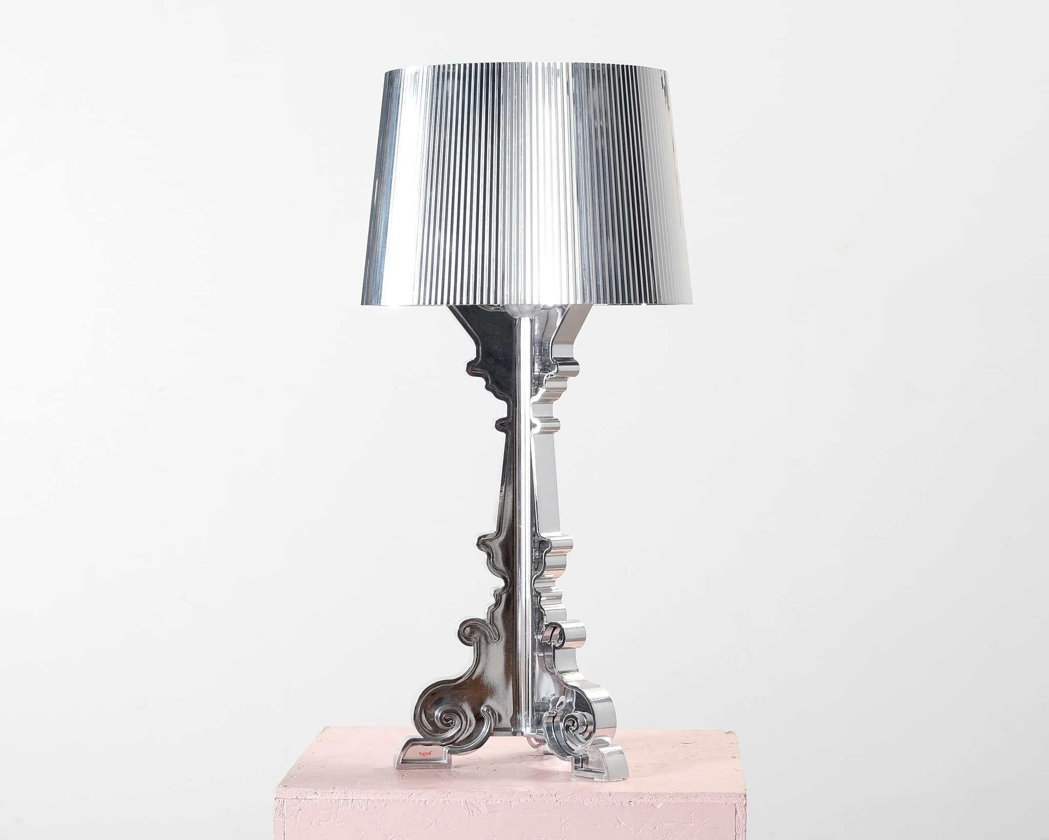 Kartell Bourgie pöytävalaisin hopea