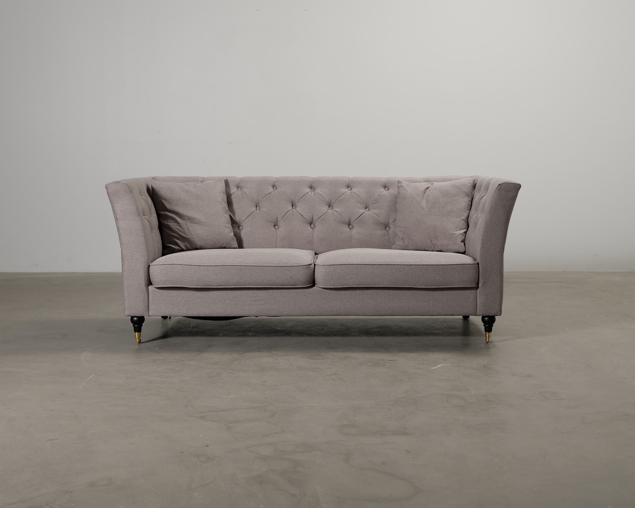 Thedford 2,5-istuttava sohva harmaa