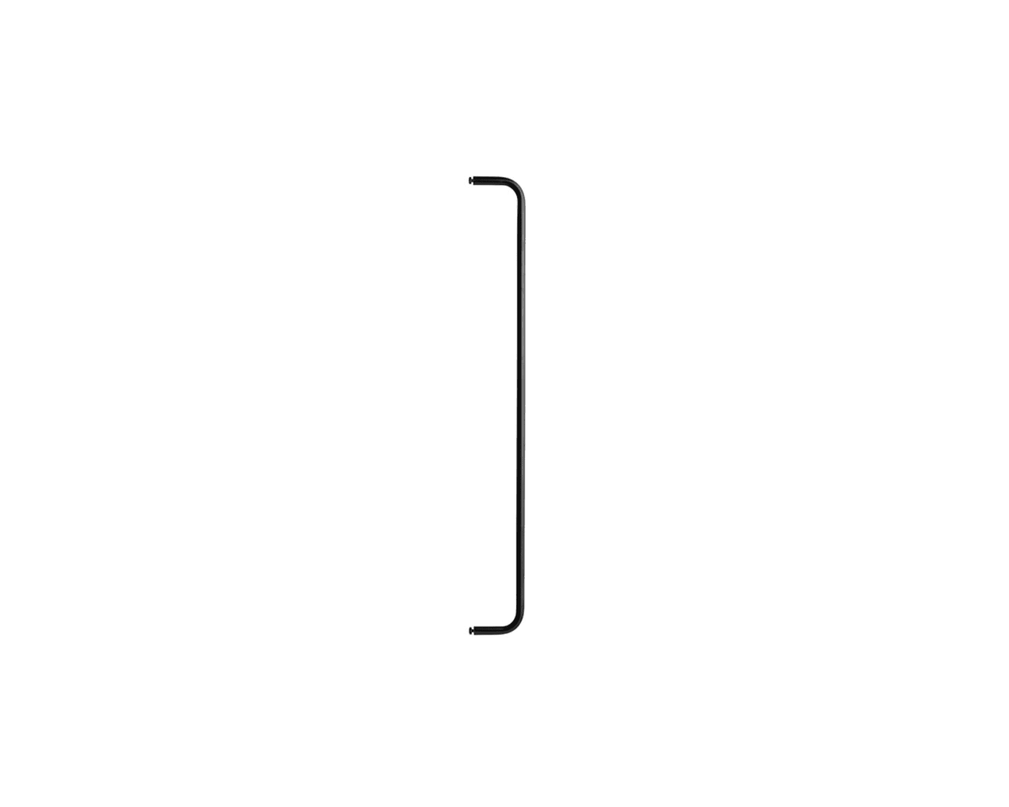 String Systems metallitanko 71 cm antrasiitti