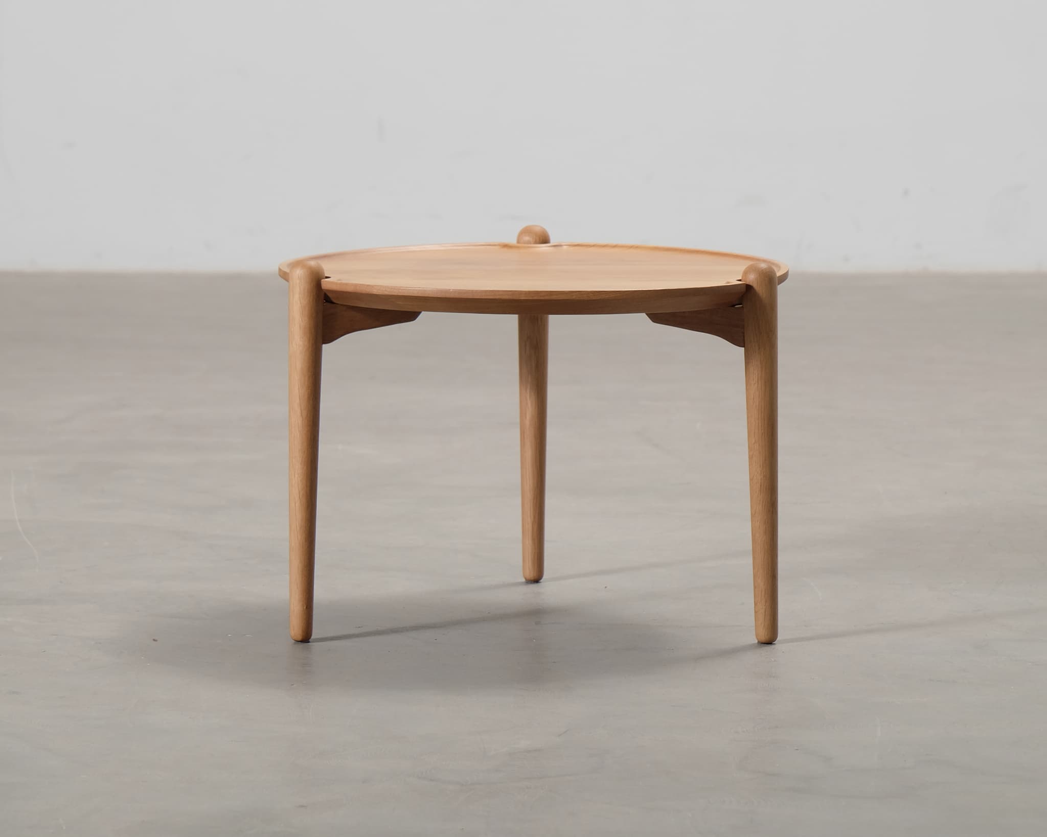 Design House Stockholm Aria sohvapöytä ø 50 cm tammi
