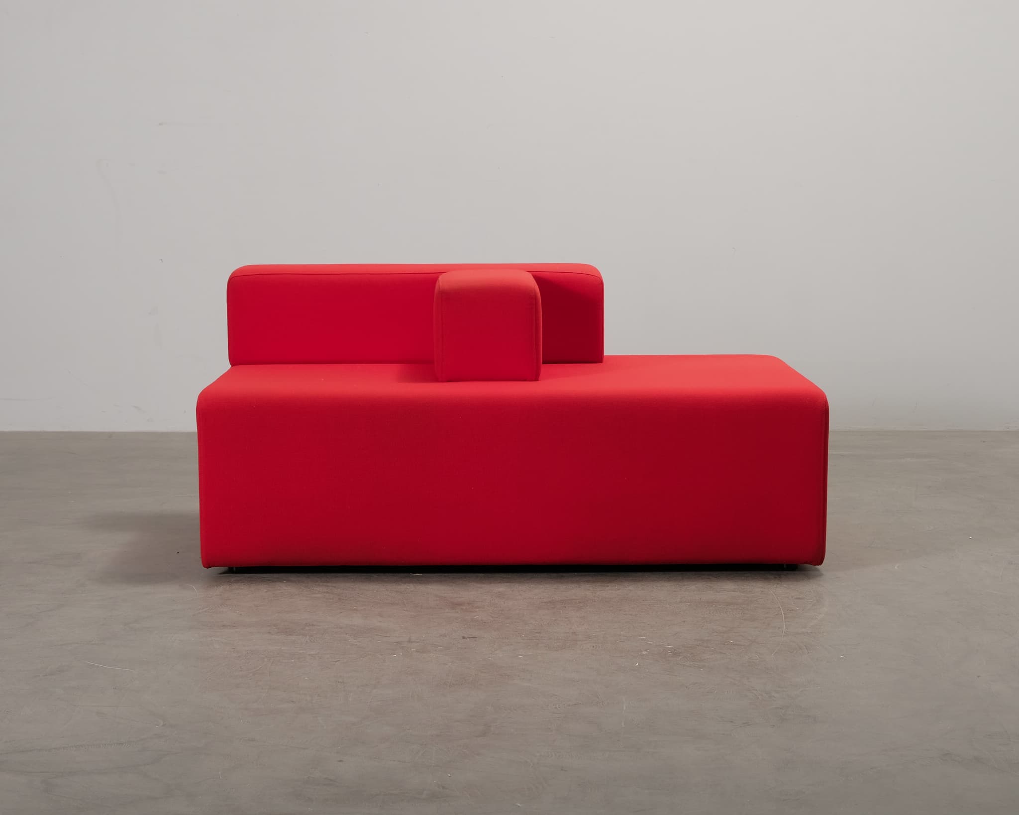 Borg Furniture Laurent 2-istuttava sohva punainen