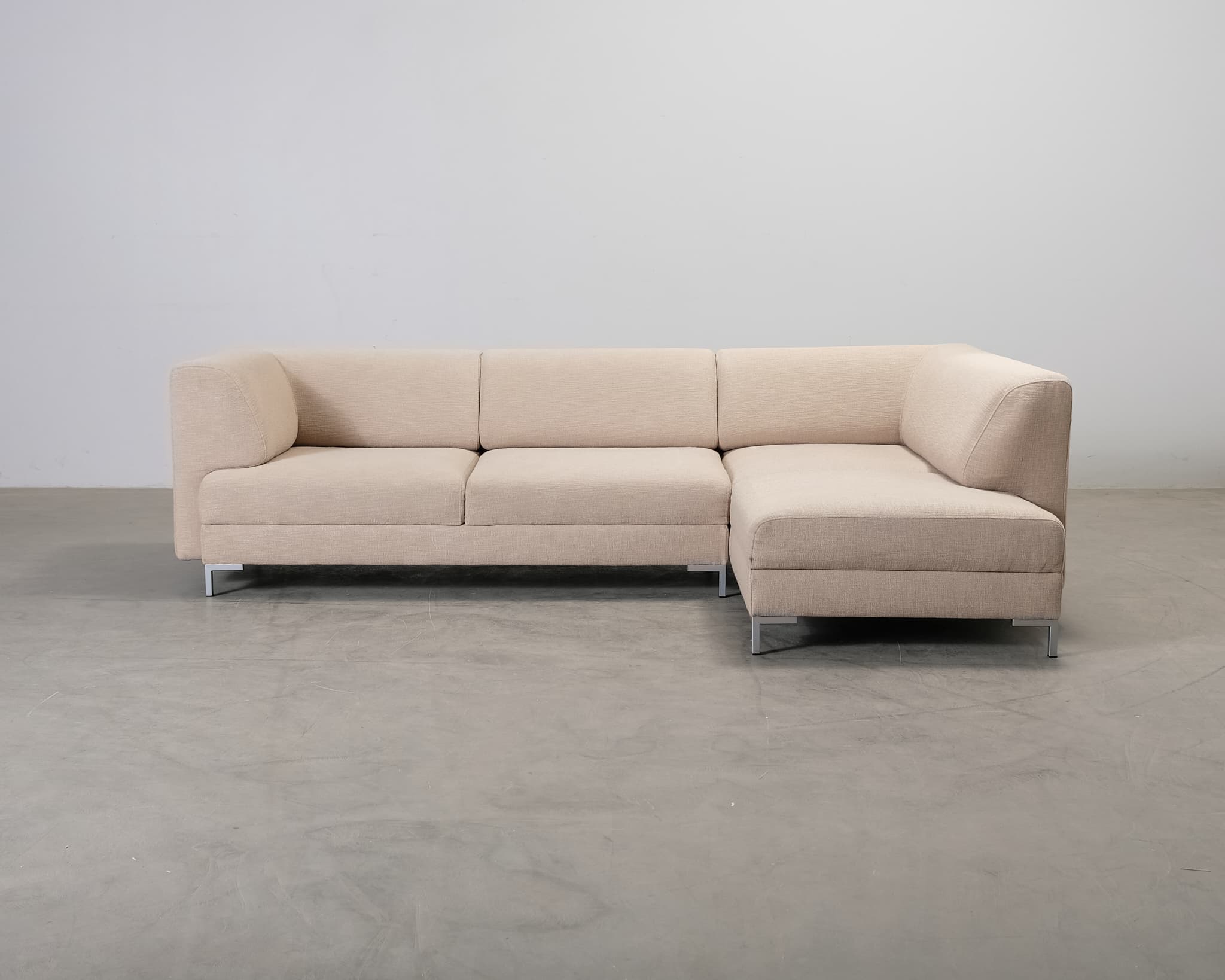 Interface 4-istuttava kulmasohva beige