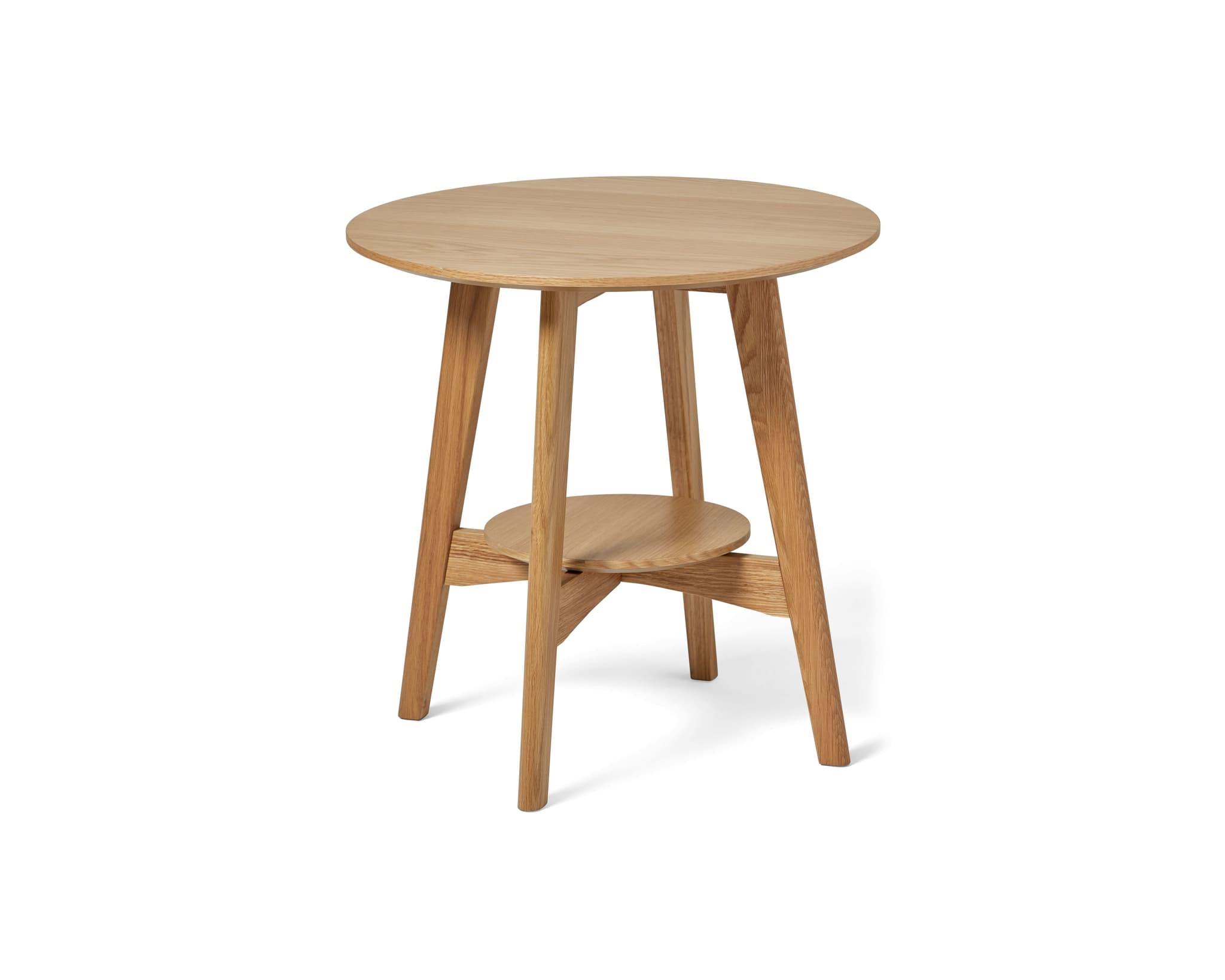 Mio Ester sivupöytä ø 55 cm tammi