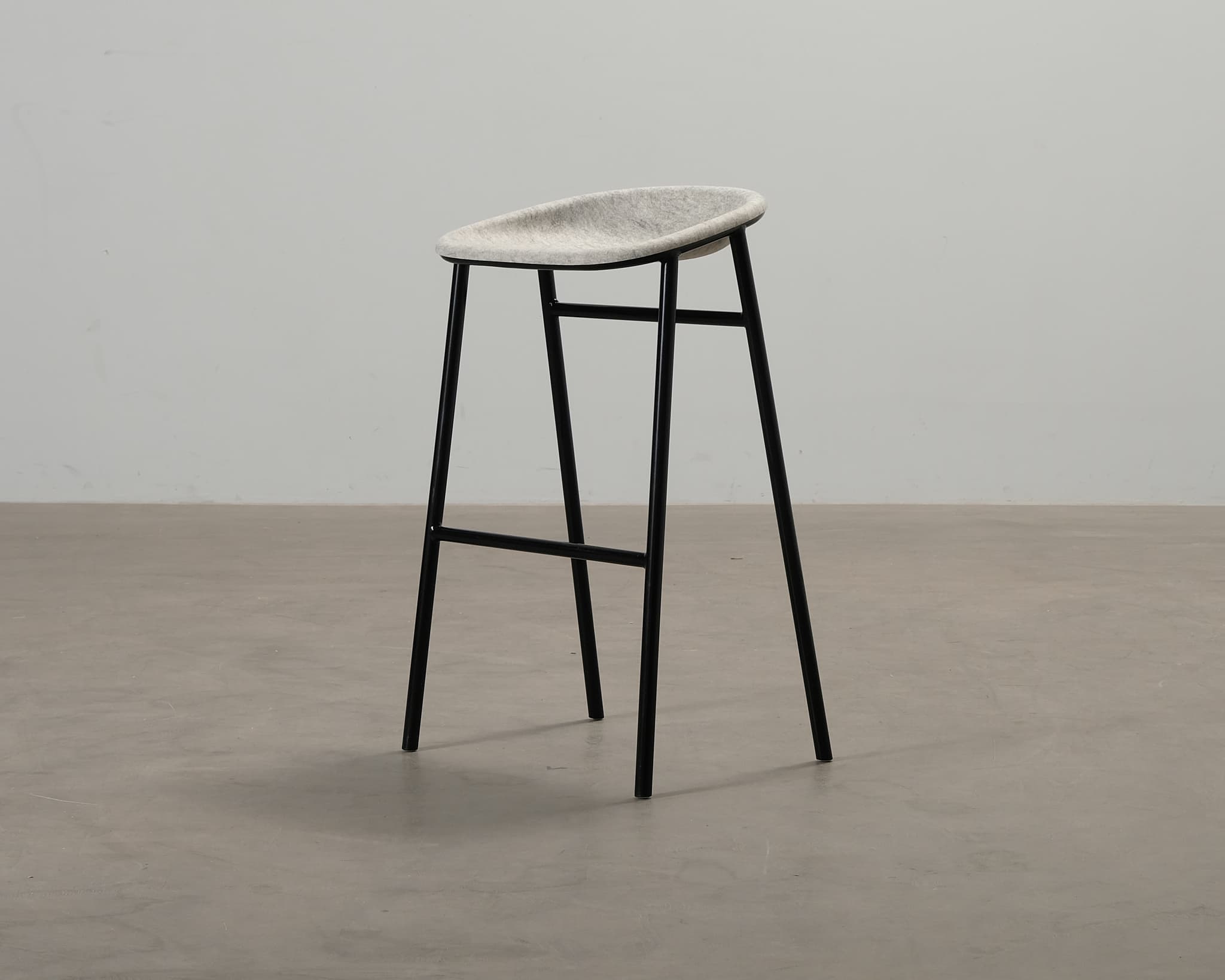 DeVorm LJ3 baarituoli musta / harmaa