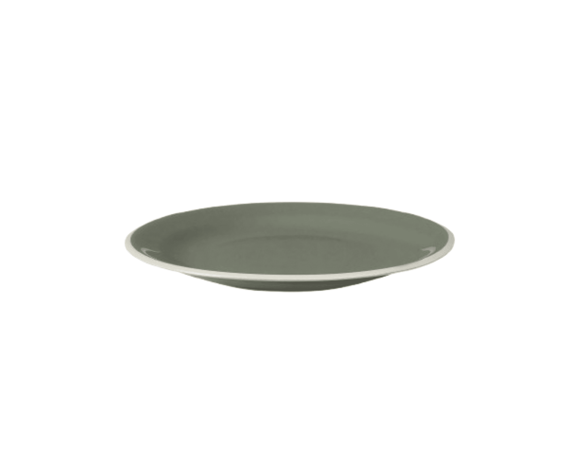 Broste Copenhagen Taverna lautanen ø 22 cm vihreä, 4 kpl setti