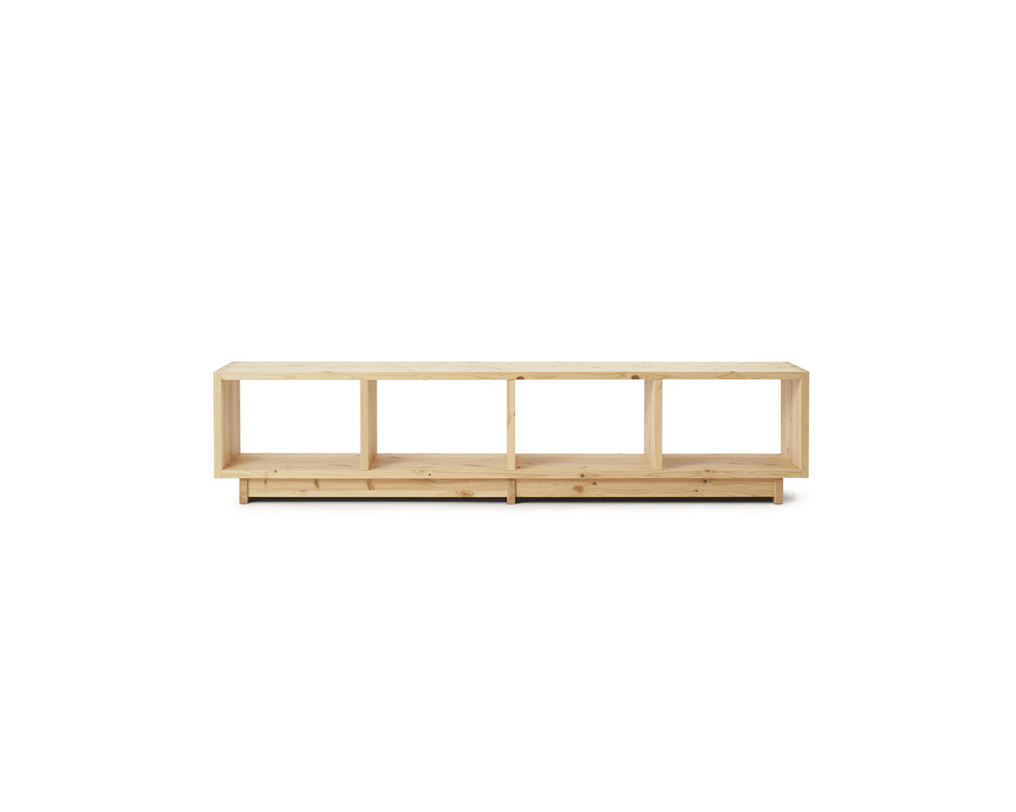 Normann Copenhagen Plank Low kirjahylly mänty