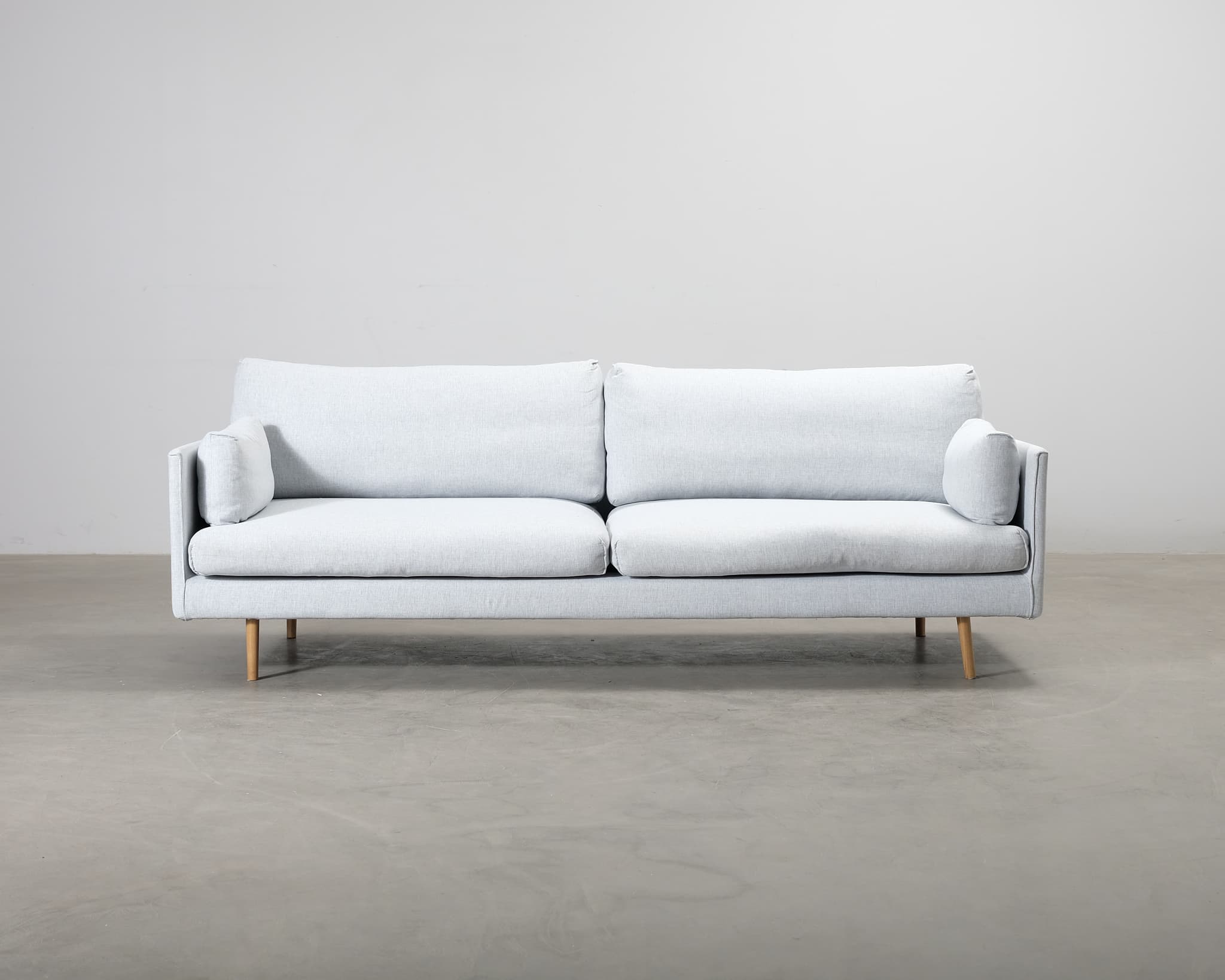 Ht Collection Nordic 3-istuttava sohva vaaleanharmaa