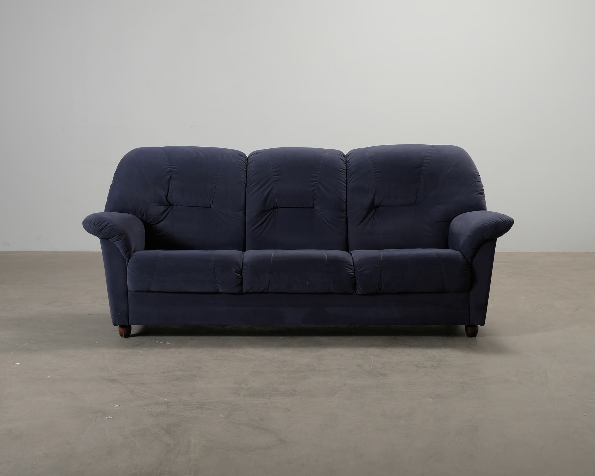 3-istuttava sohva sininen