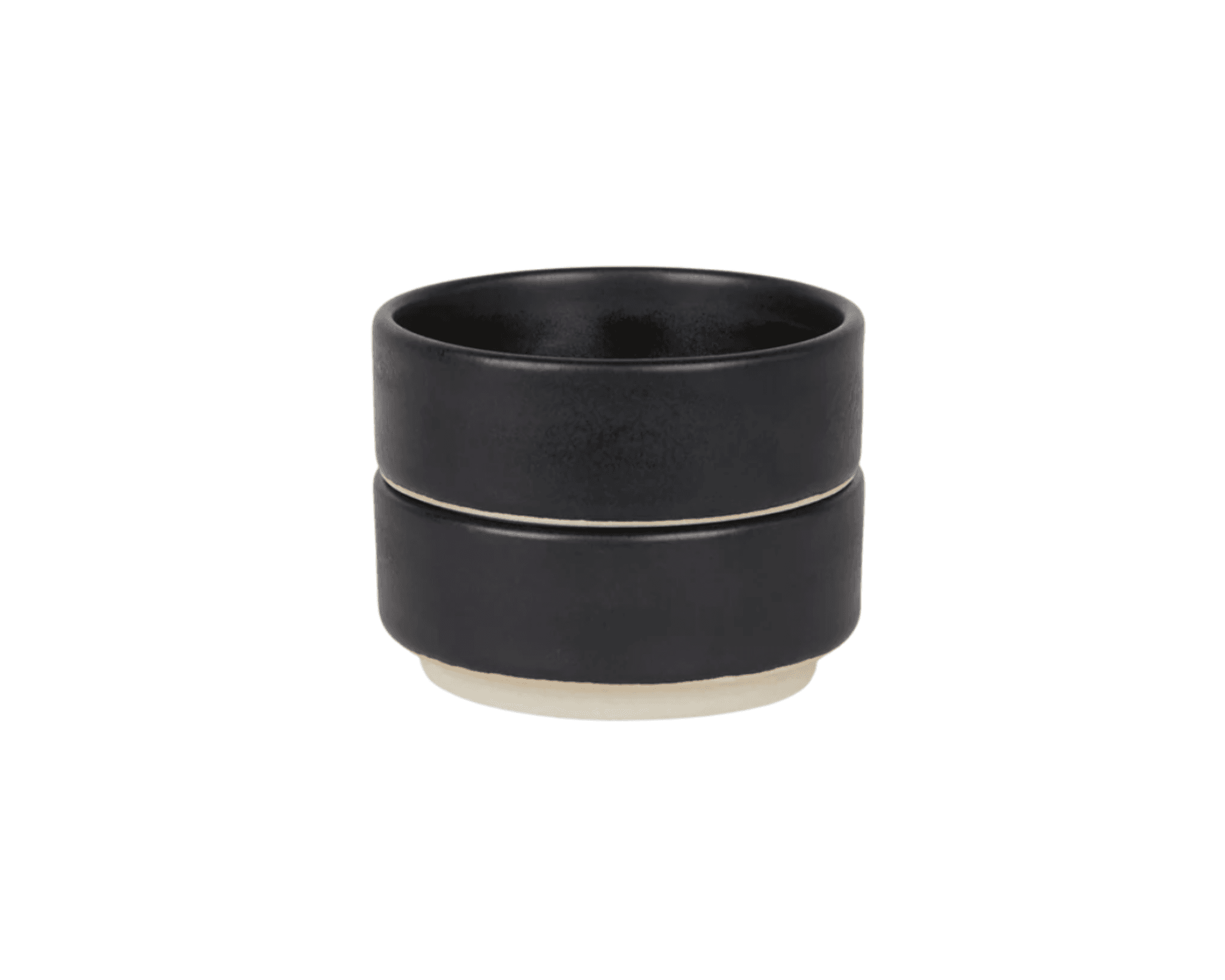 Frama Otto keraaminen kulho musta, 2 kpl setti