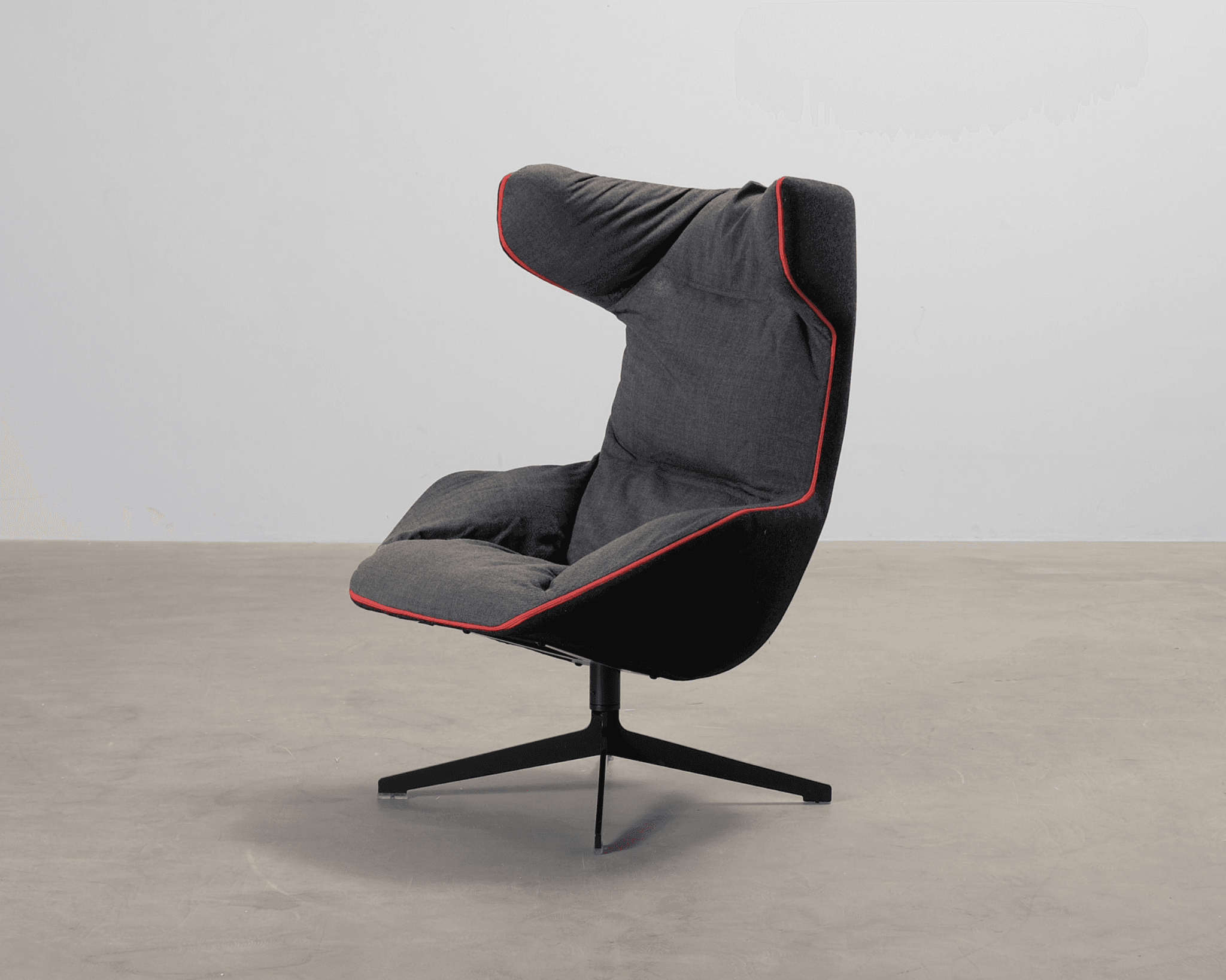 Moroso Take a Line For A Walk nojatuoli harmaa