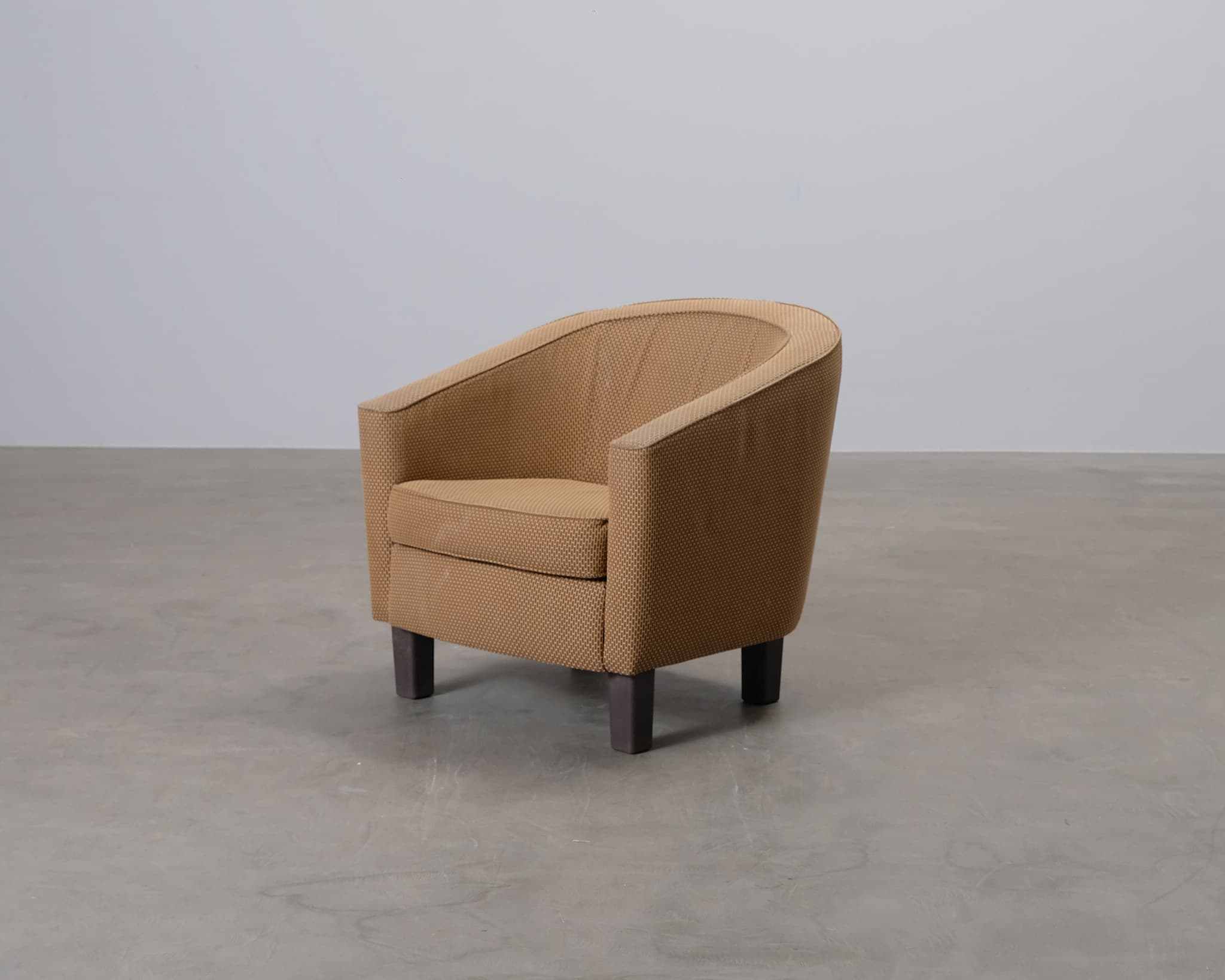 Vintage nojatuoli ruskea