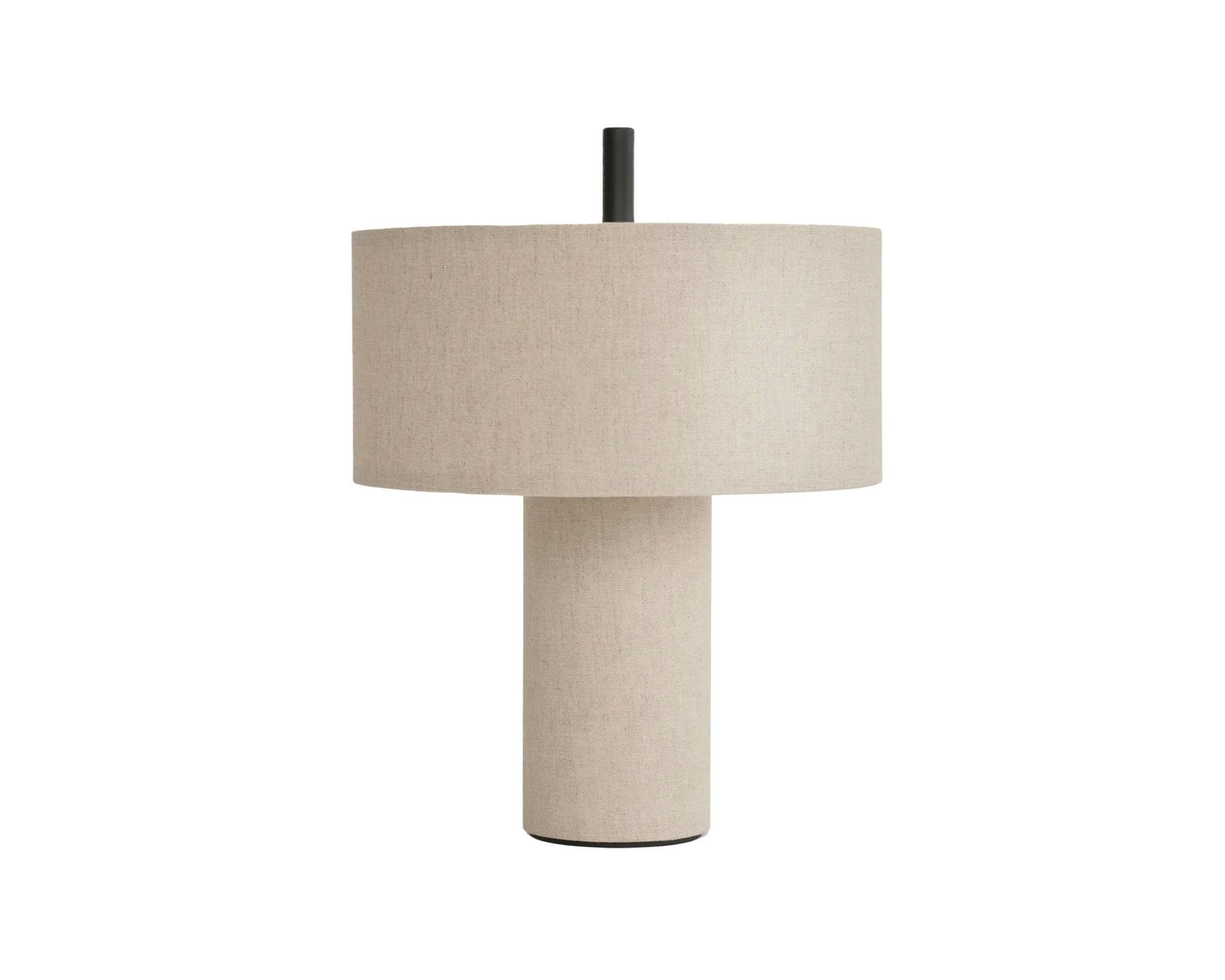 New Works Margin pöytävalaisin kannettava beige