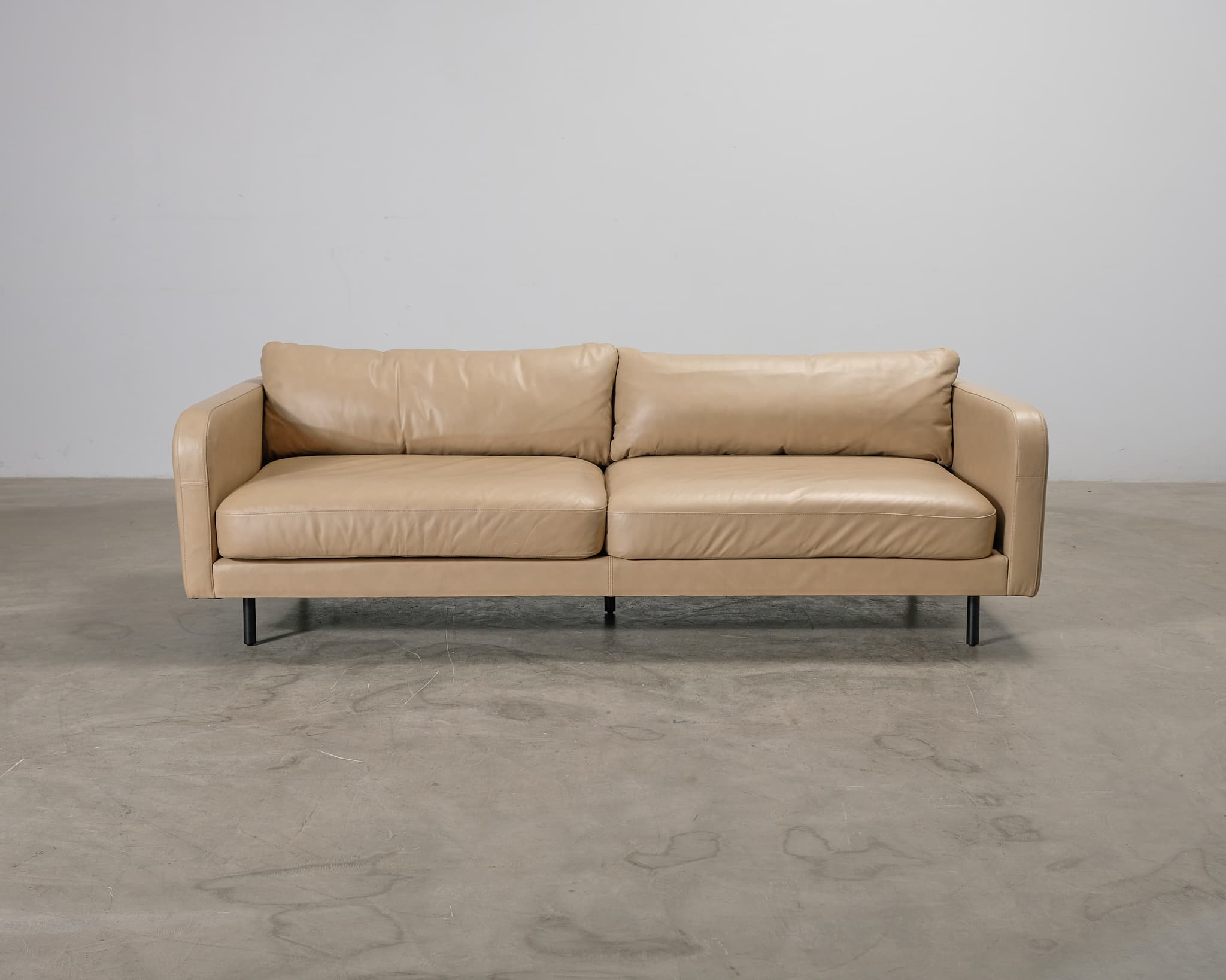 Sofacompany Julia 3-istuttava nahkasohva beige
