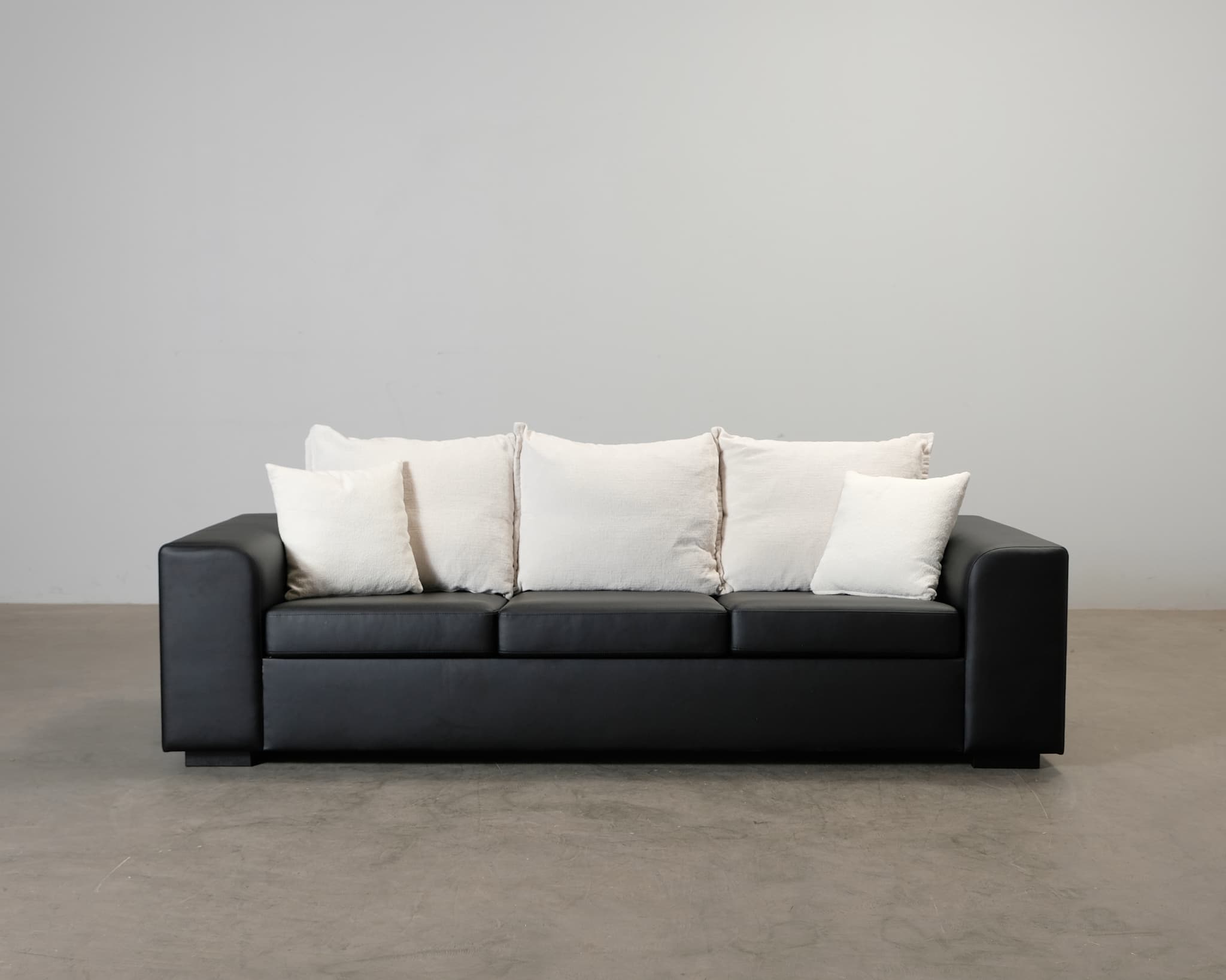 Link 3-istuttava sohva musta