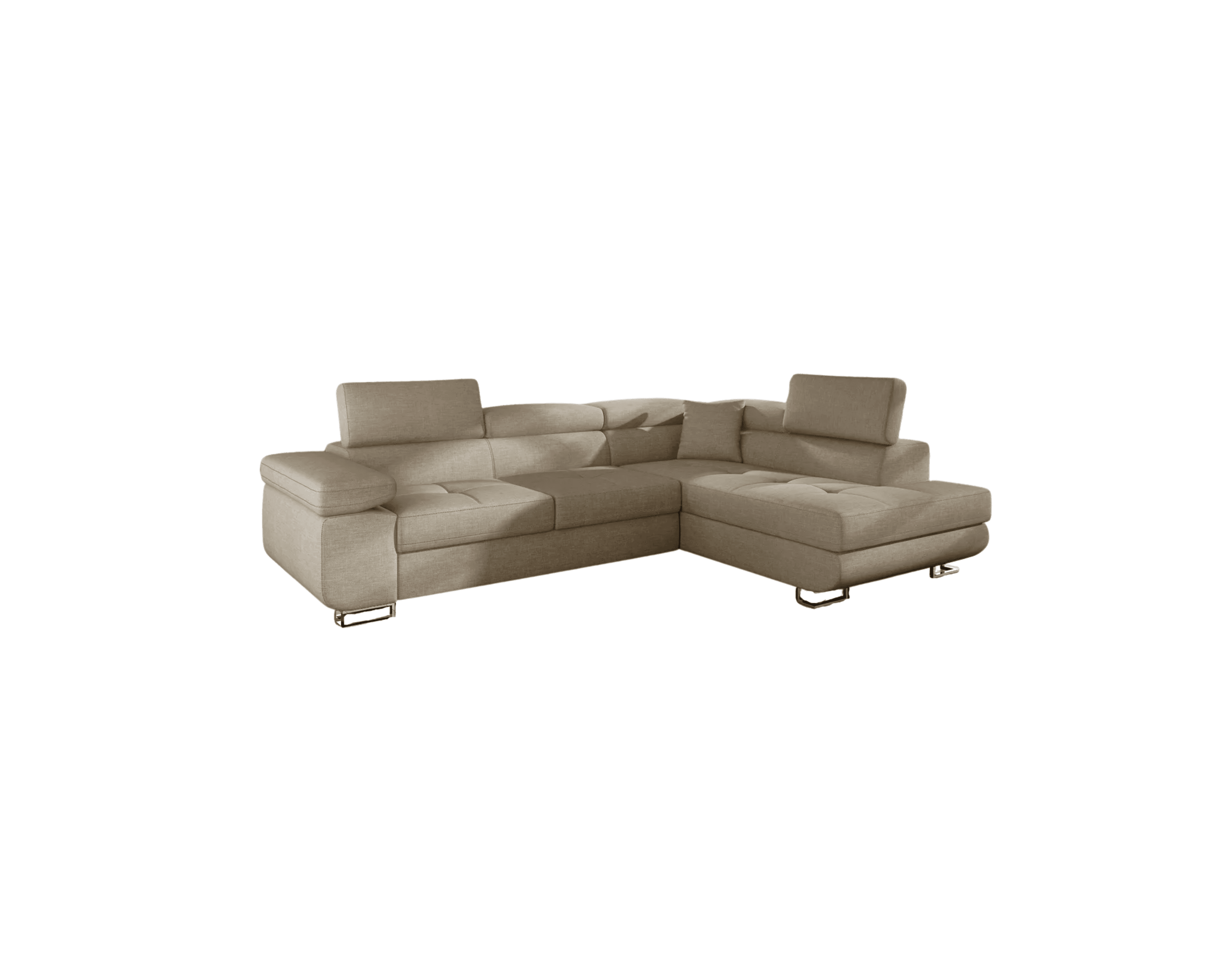 Bobis 4-istuttava kulmavuodesohva beige