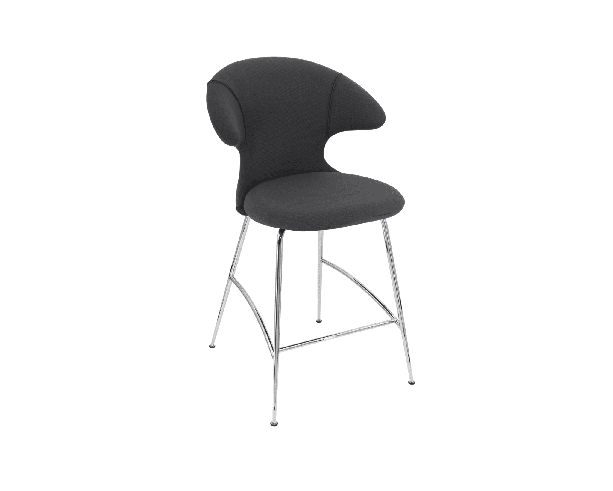 Umage Time Flies Counter tuoli 65 cm kromi / Shadow