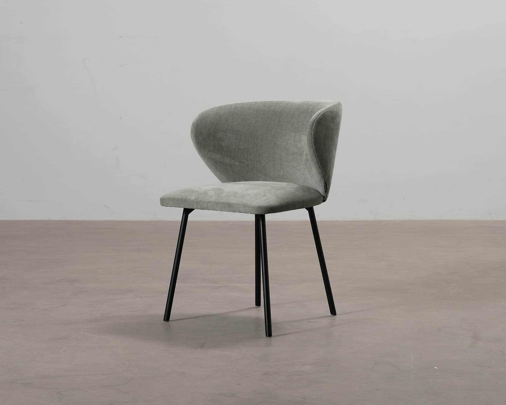 Sofacompany Ellie ruokapöydän tuoli harmaanvihreä