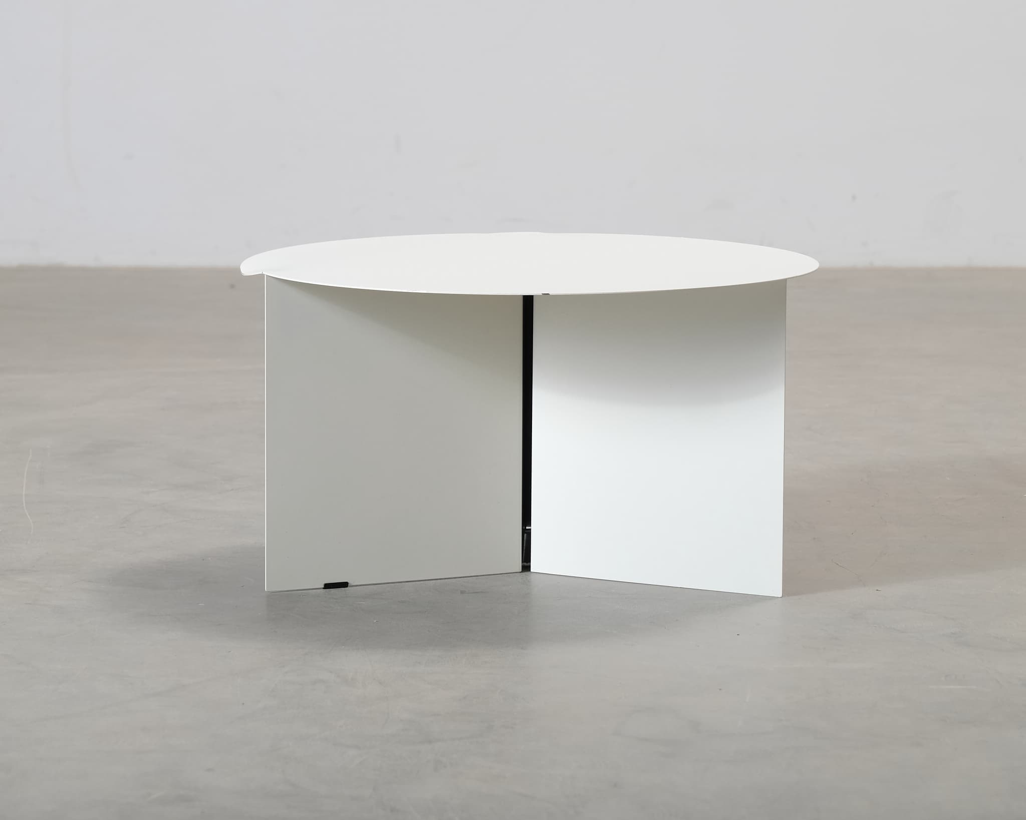 Hay Slit sohvapöytä ø 65 cm valkoinen