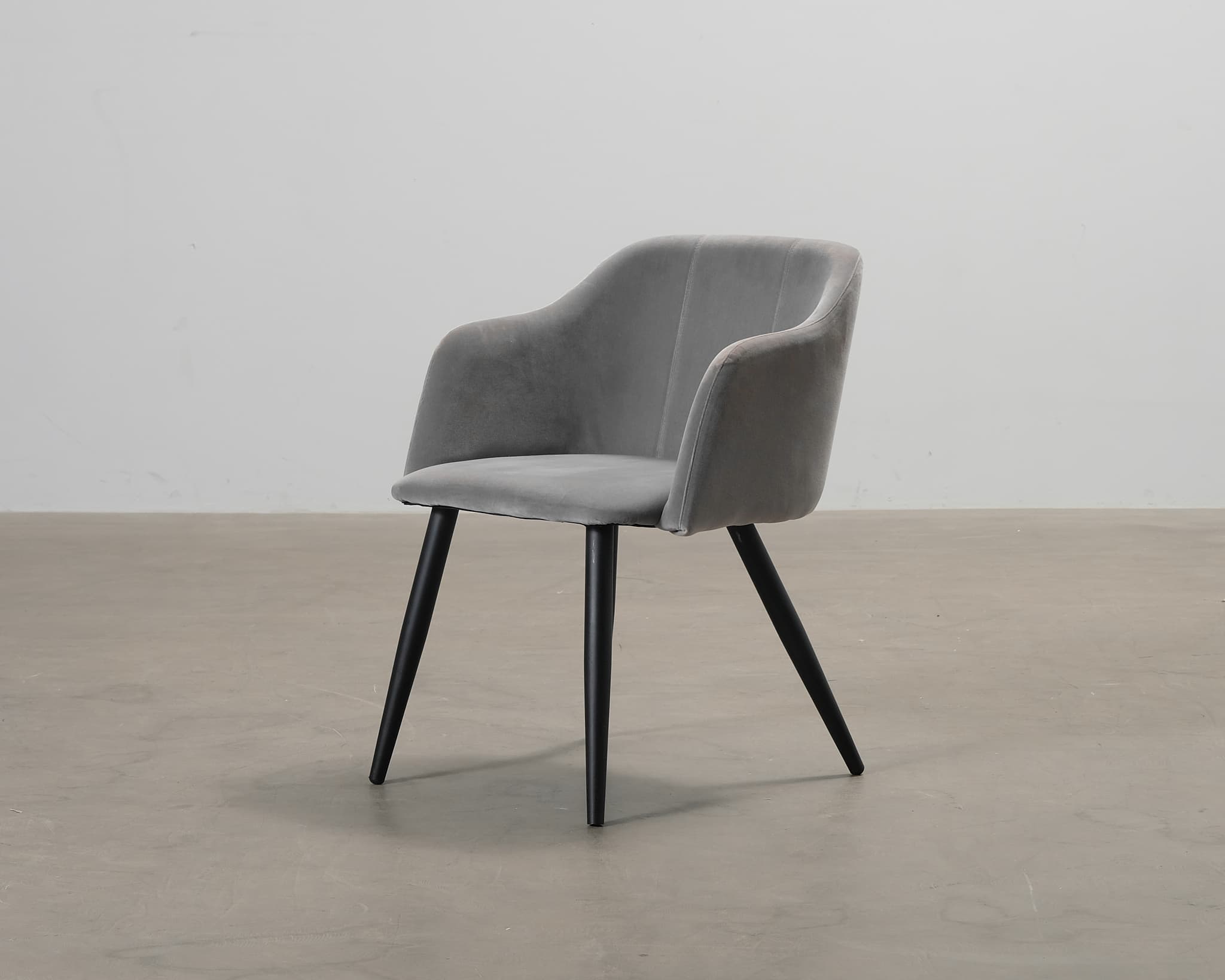 Broste Copenhagen Pernilla tuoli harmaa