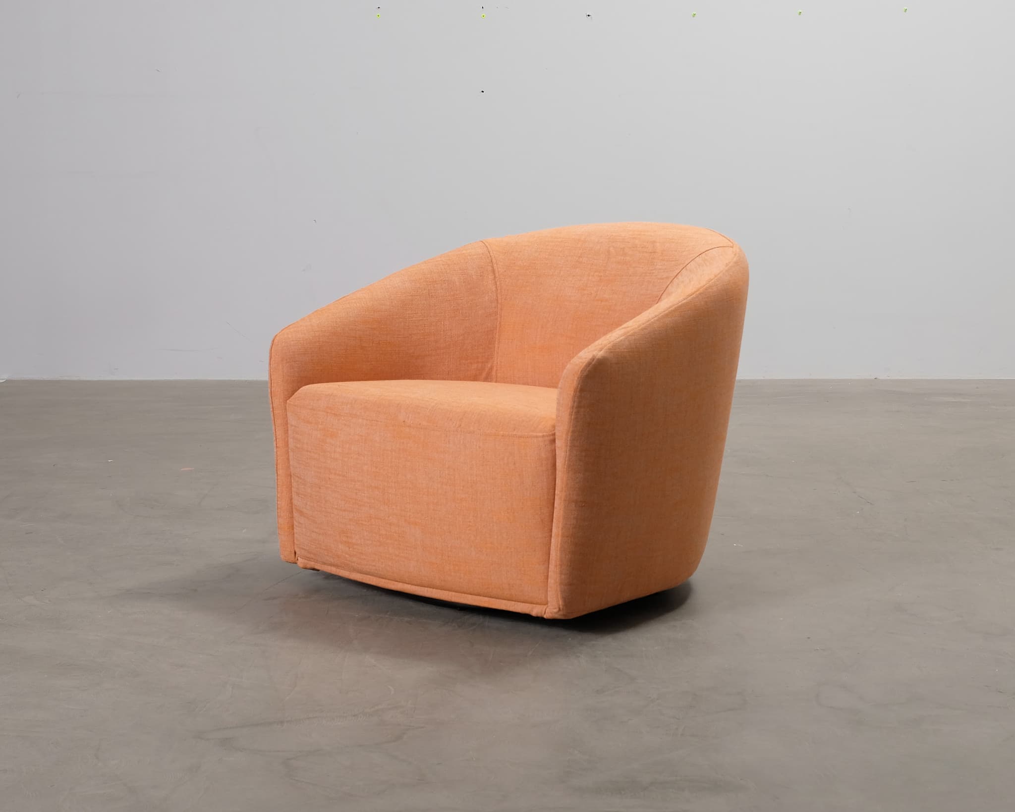 Take Two by Mjuk Timothée nojatuoli irtopäällisillä violetti & oranssi