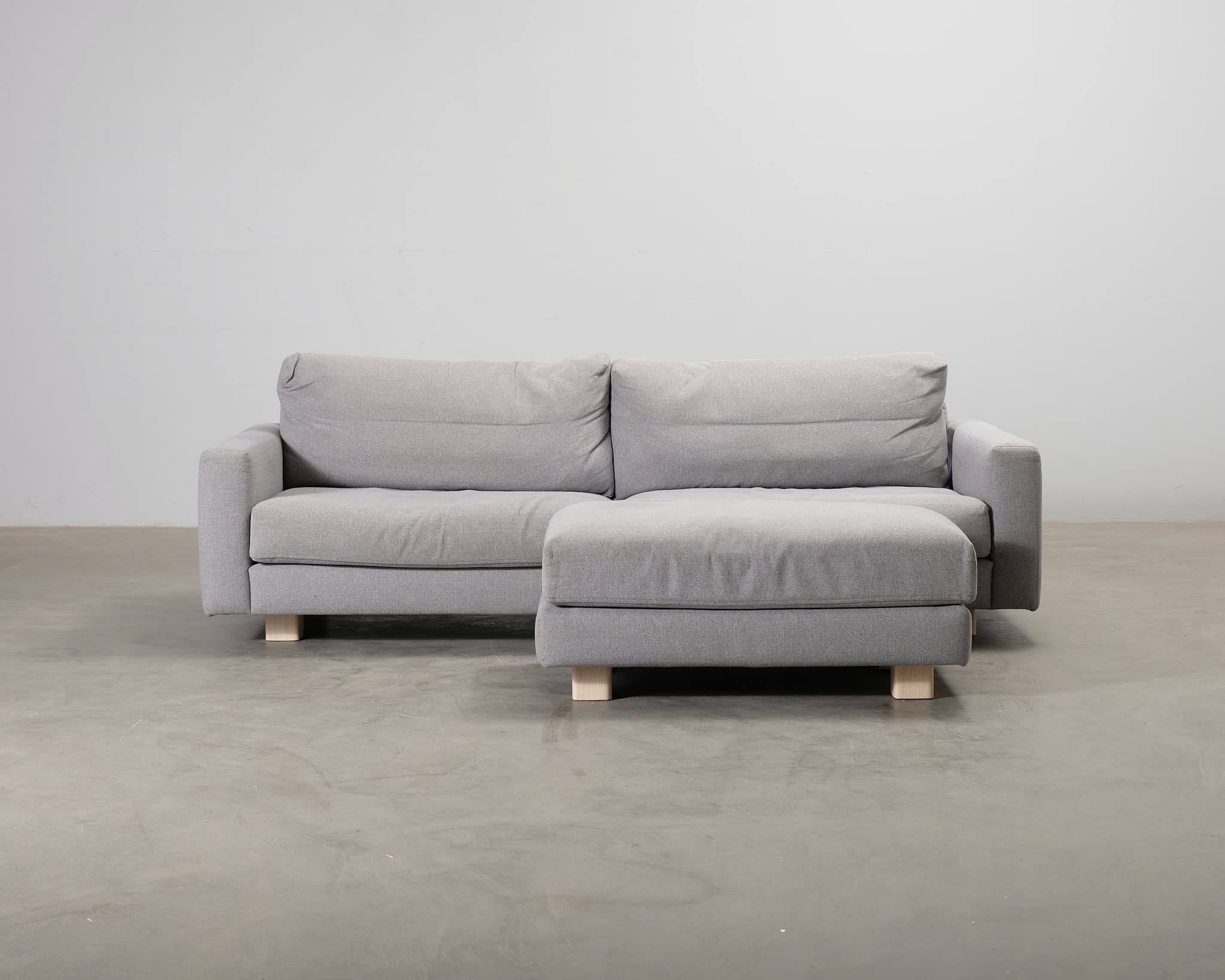 Adea Rest 3-istuttava sohva rahilla harmaa