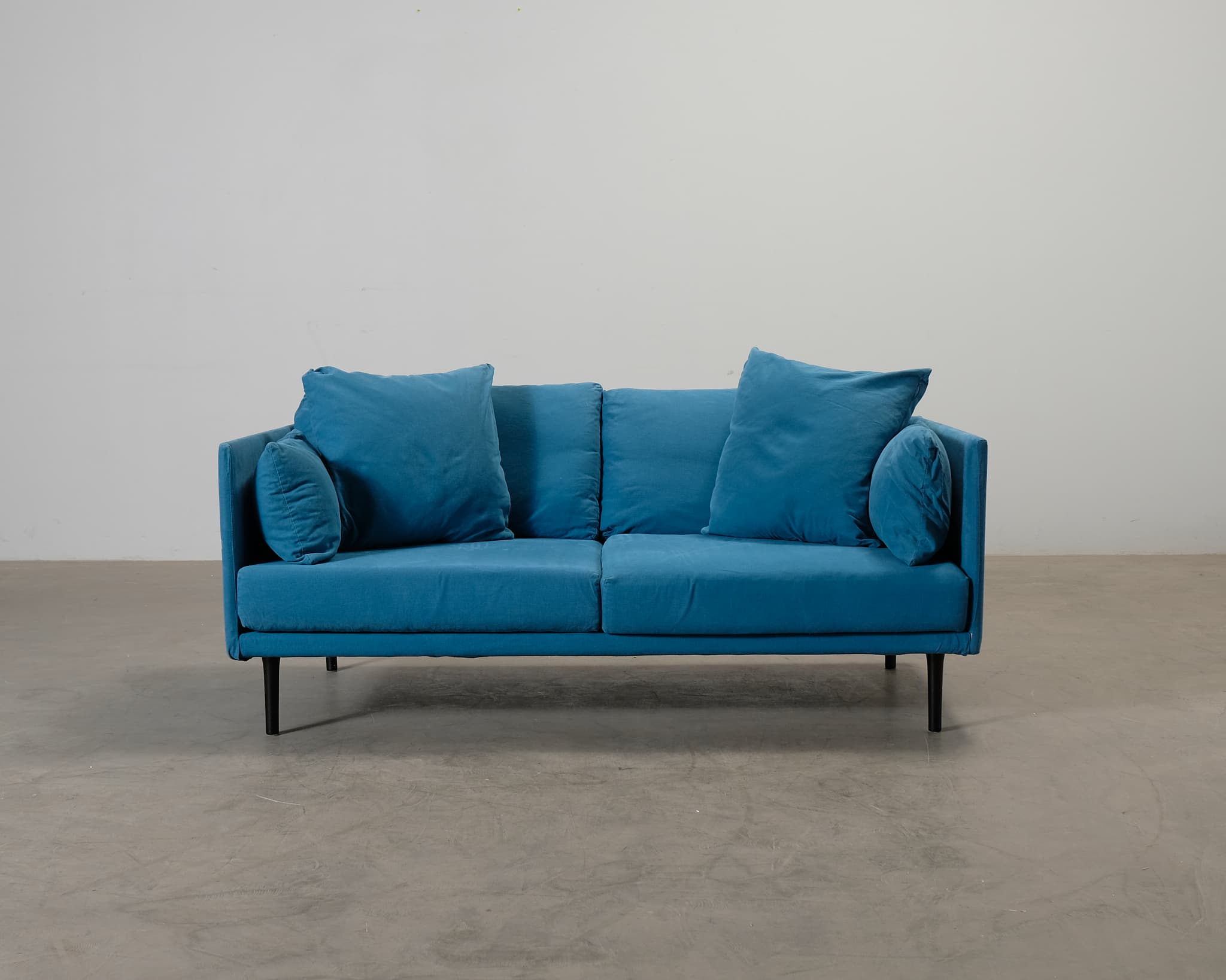 2-istuttava sohva turkoosi