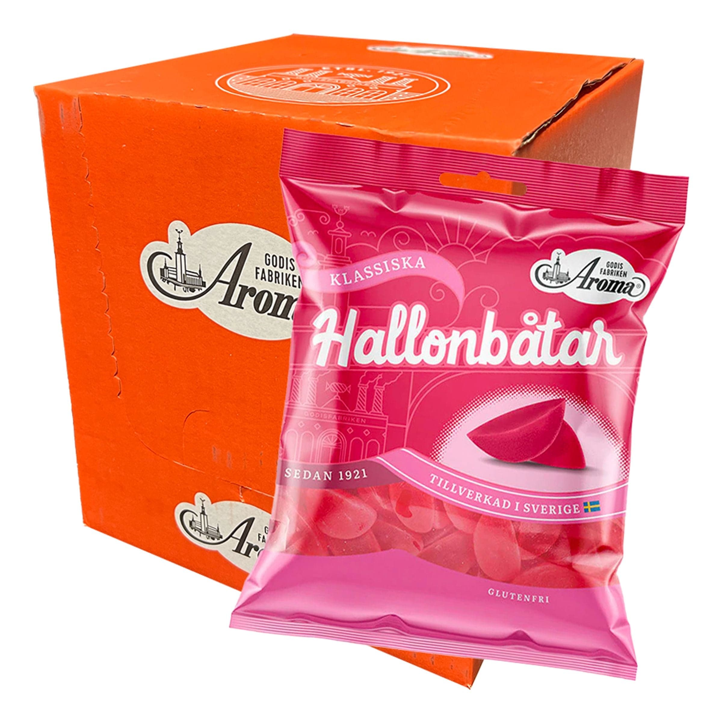 Hallonbåtar Suurpakkaus - 20 x 80 g