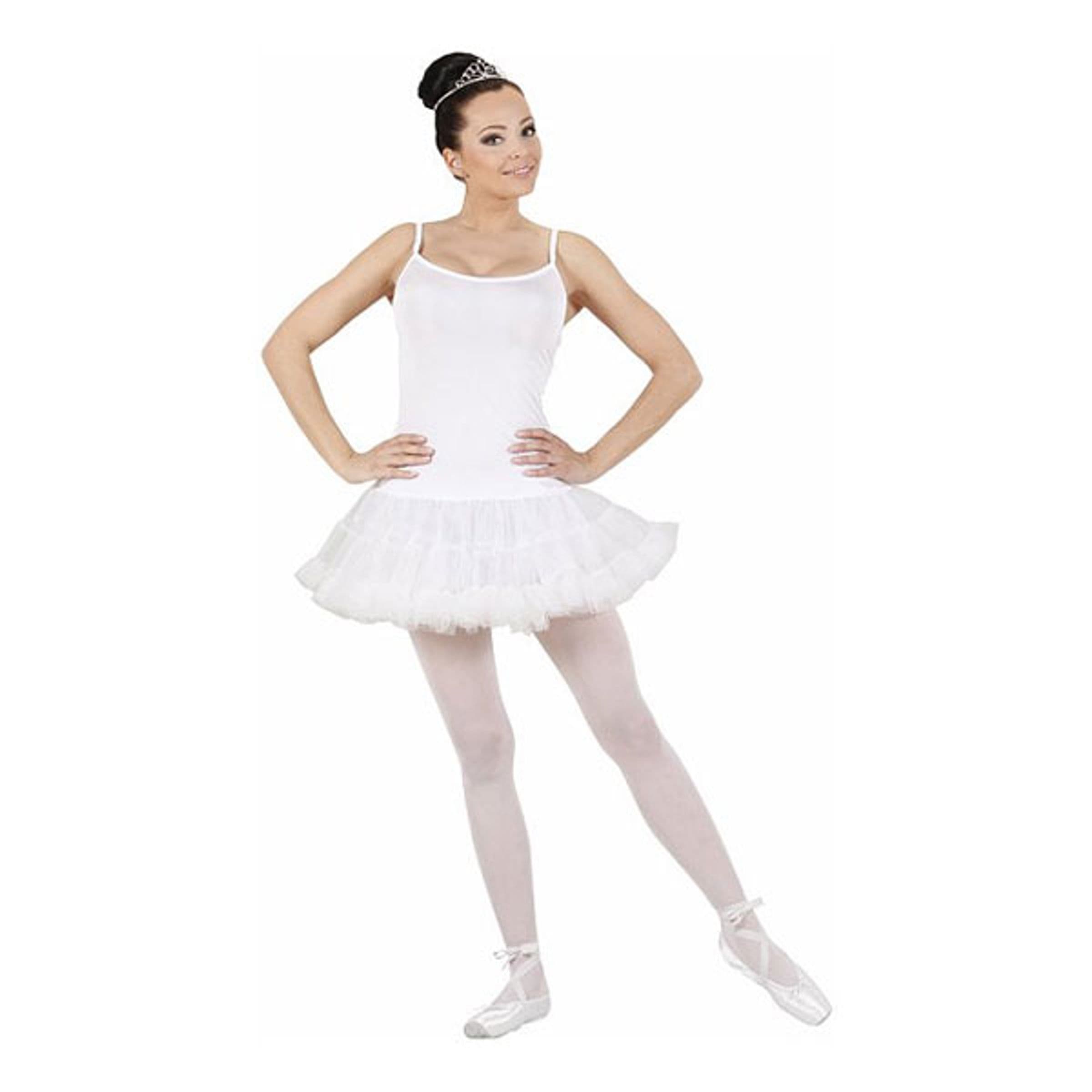 Ballerina Valkoinen Naamiaisasu - Small