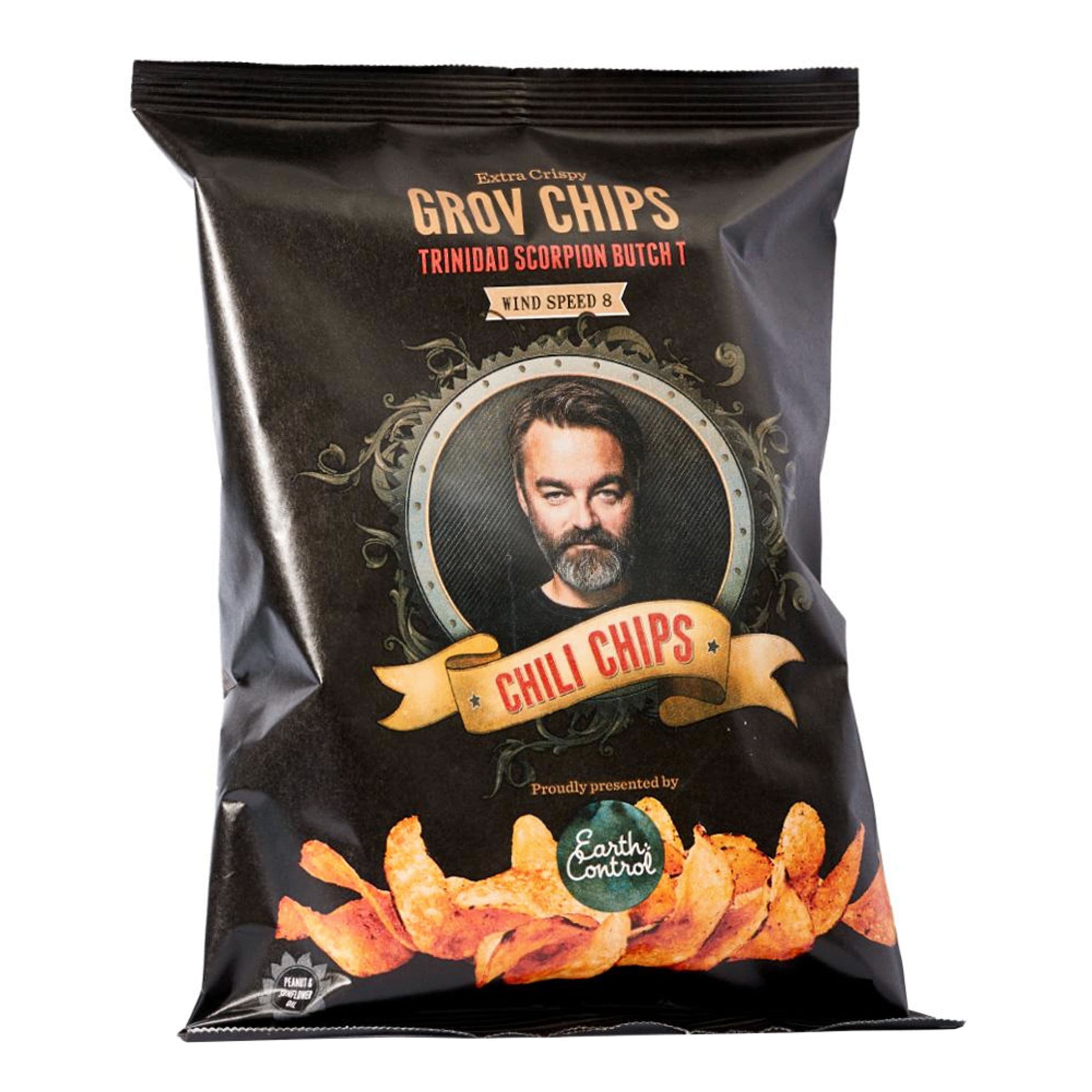 Chili Klaus Chips - Tuulenvoima 8 x 150 g