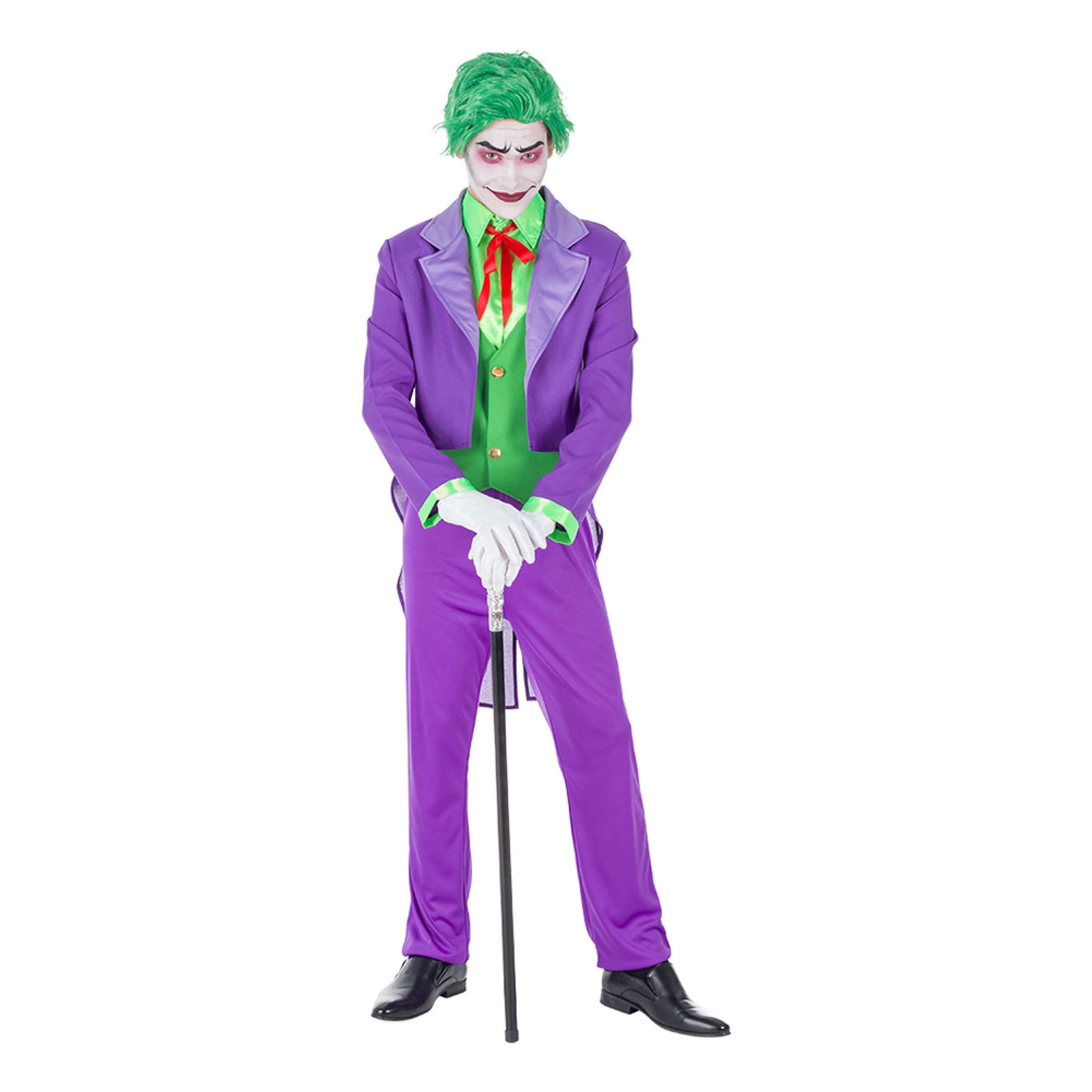 Ilkeä Joker Naamiaisasu - X-Large
