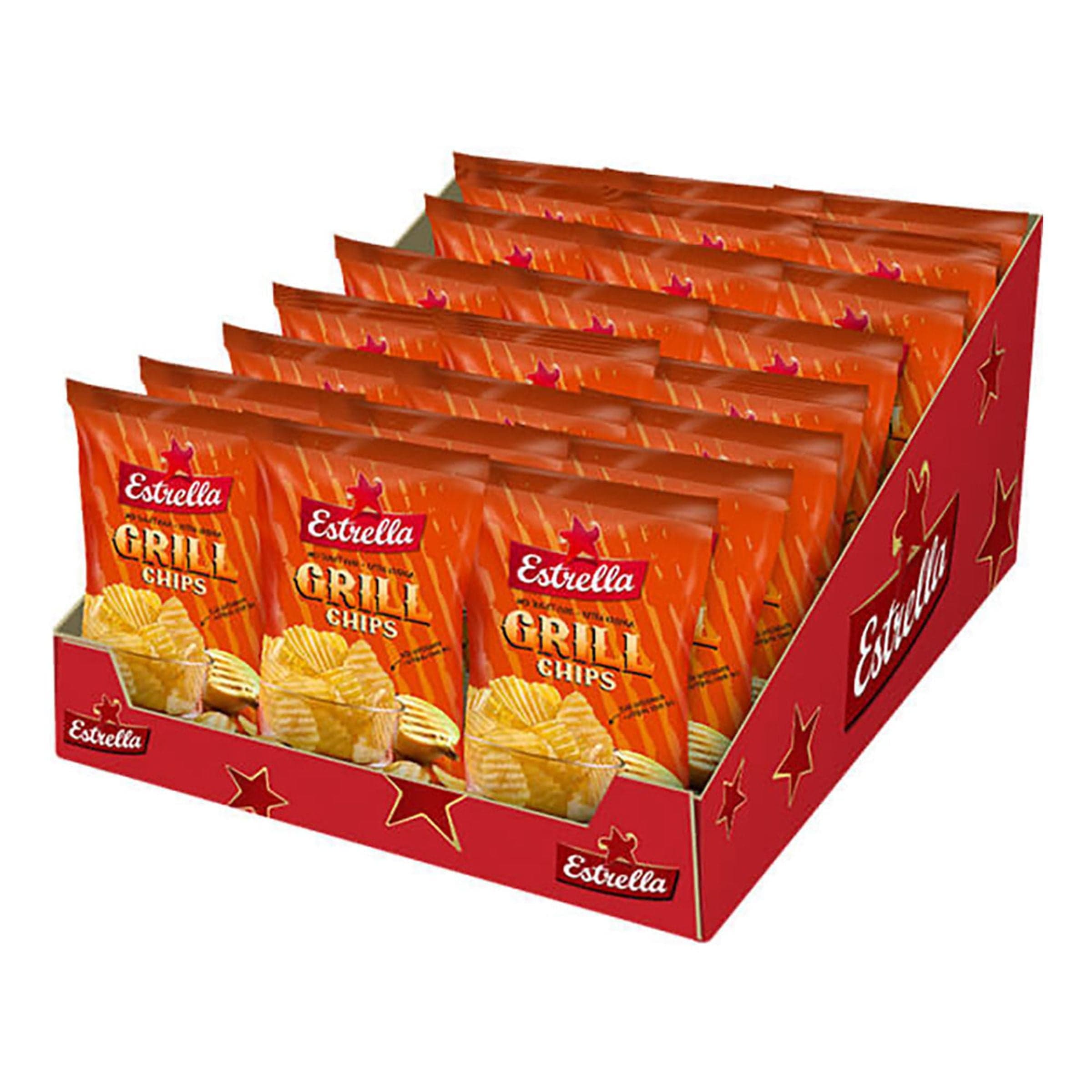 Estrella Grill Sipsit Suurpakkaus - 27 x 40 g