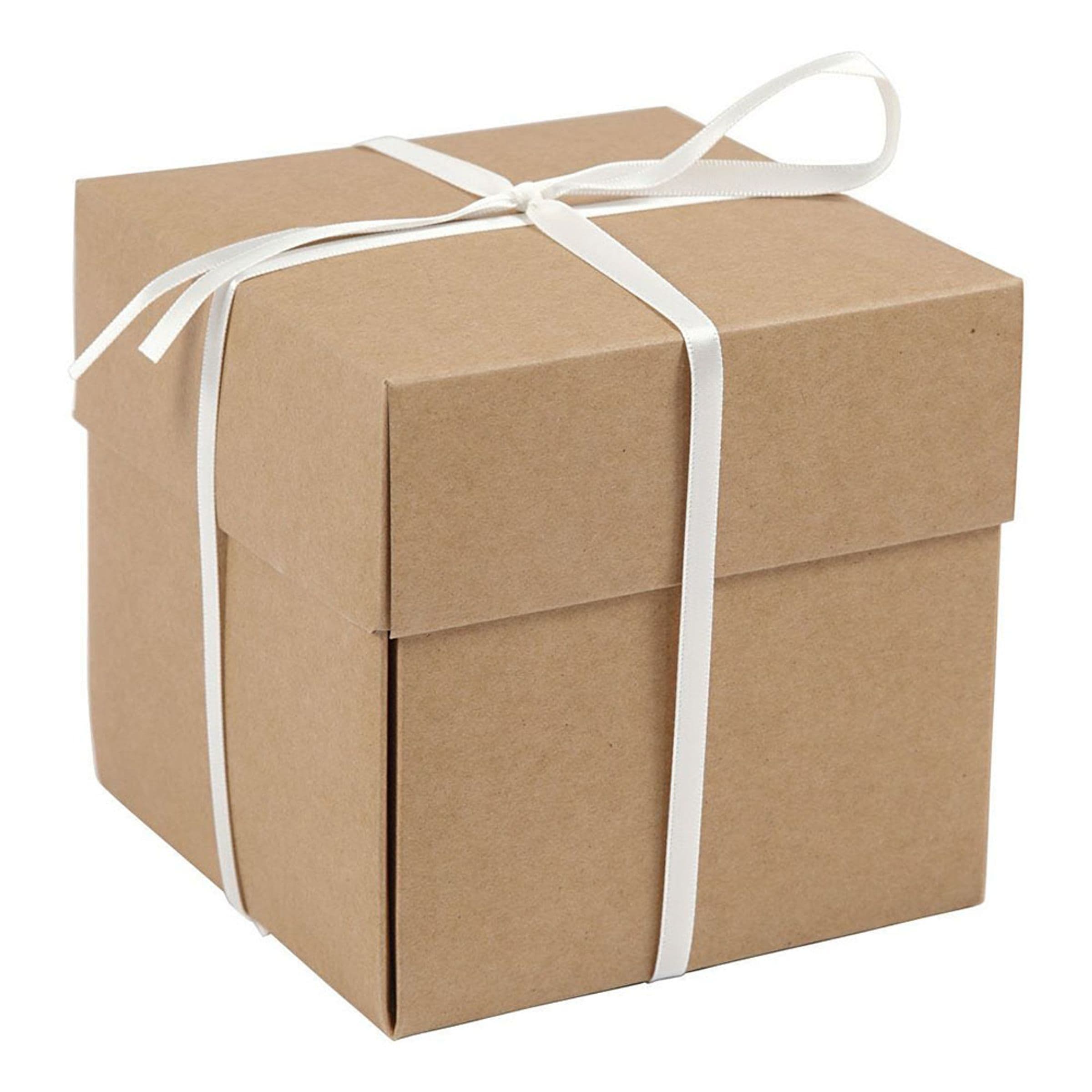 Lahjarasia Explosion Box - Luonnonvärinen