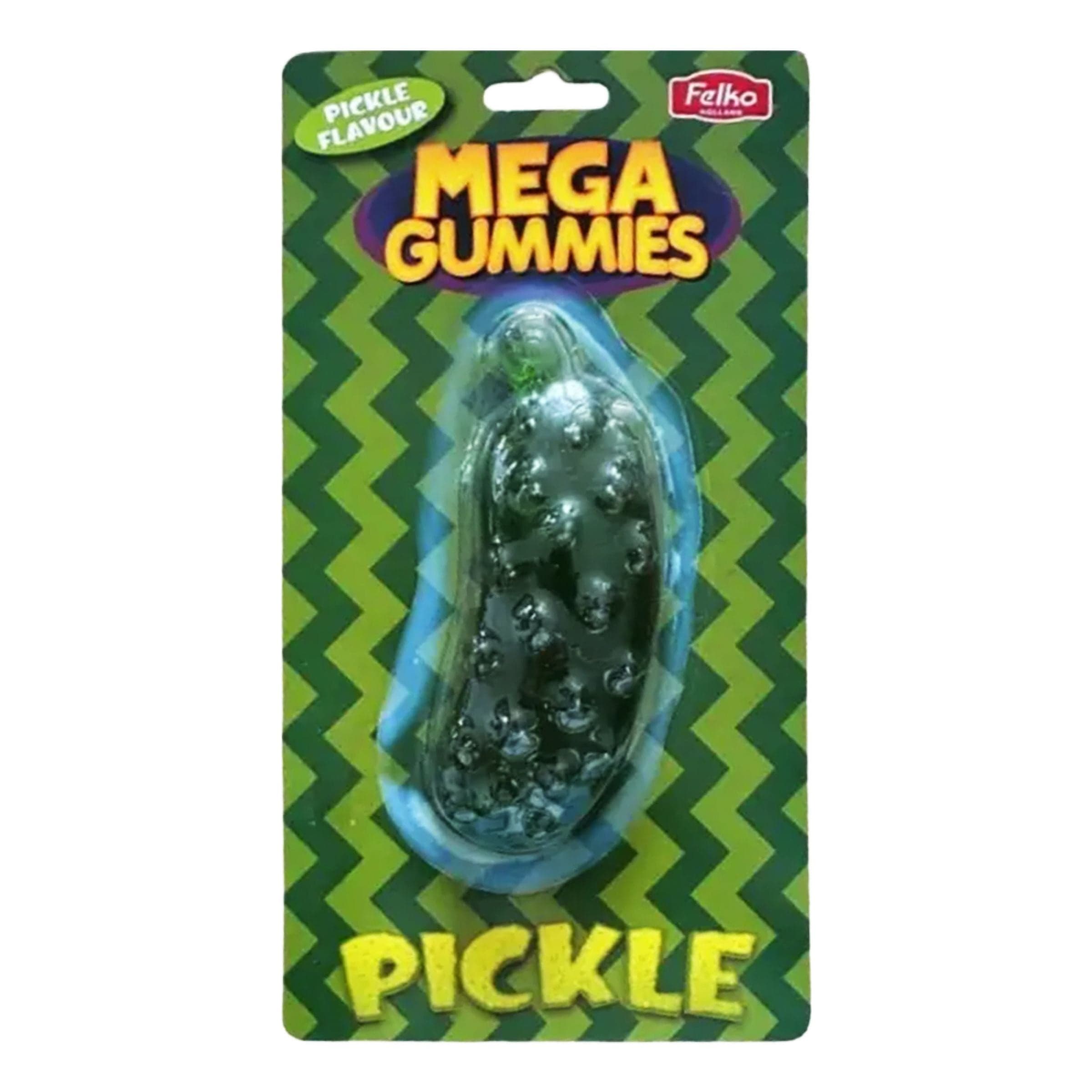 Felko Mega Gummies Pickle -karkki - 120 g