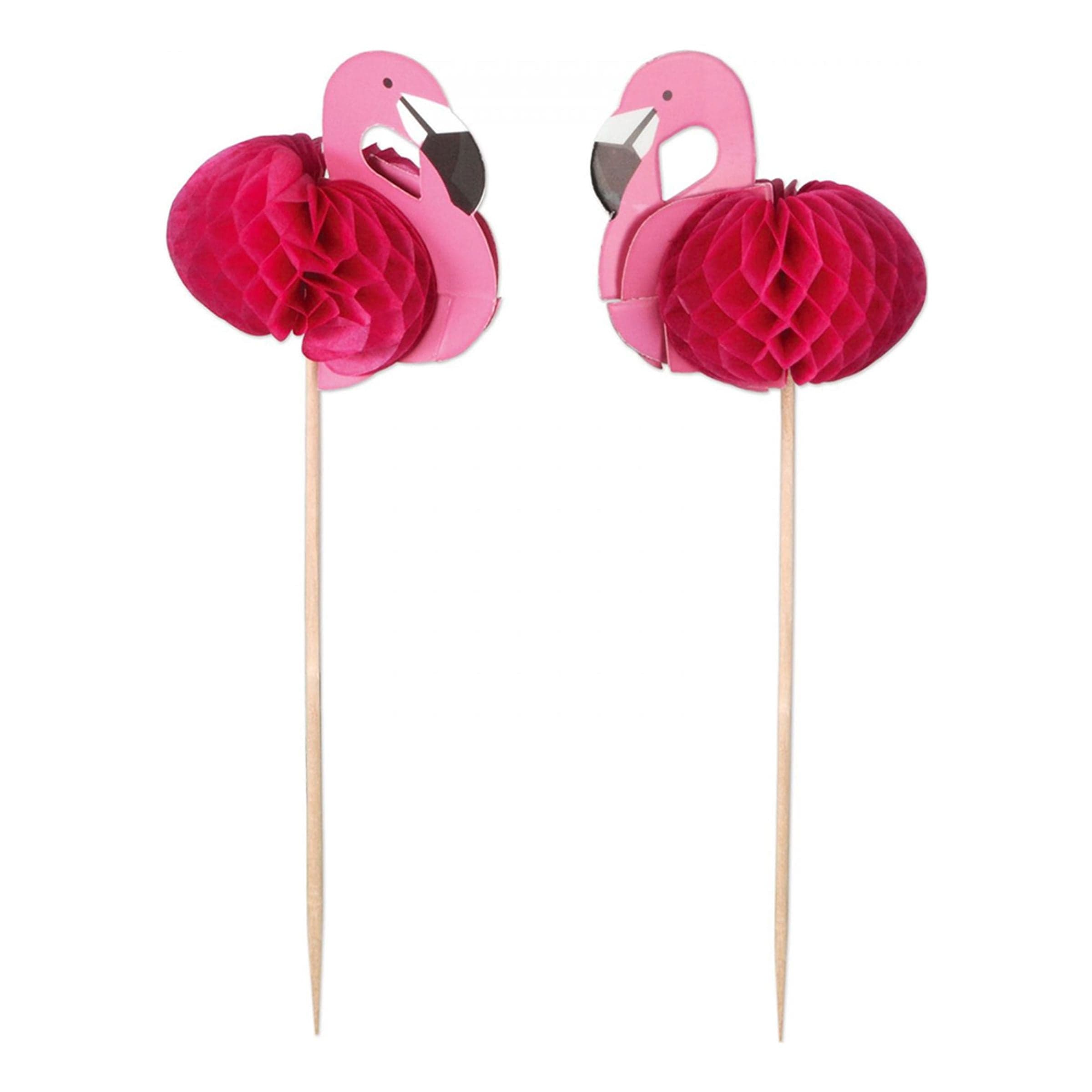 Flamingot Cocktailtikut - 24-pakkaus
