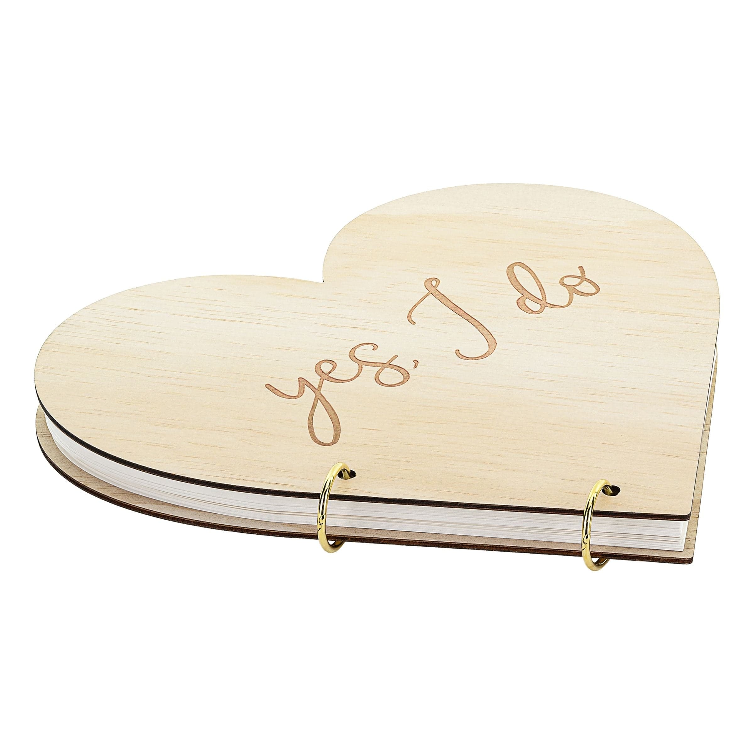 Vieraskirja Puuta Yes I Do